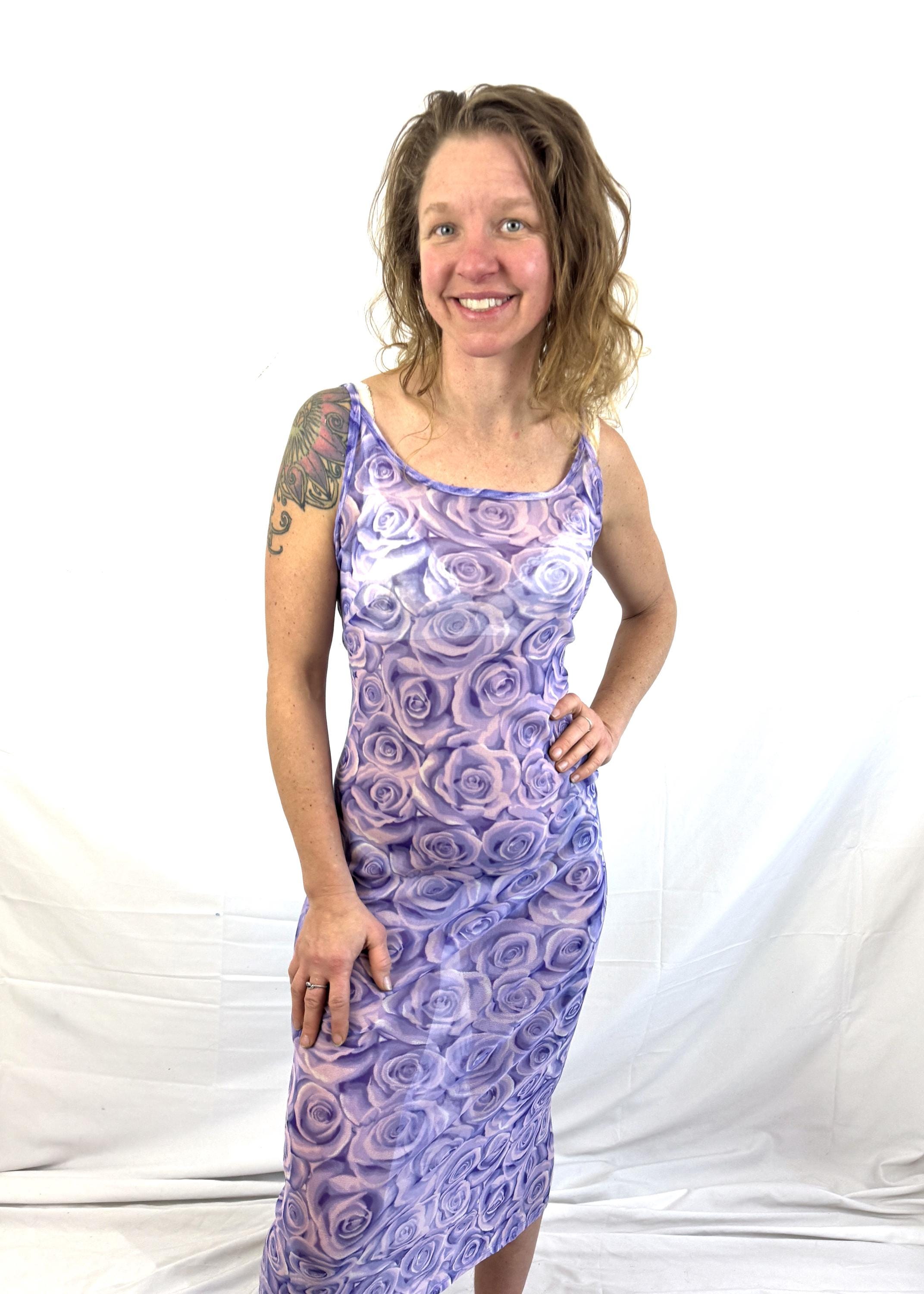 spell rosa 90s dress Rosy Spell Dress – Rêverie Vintage main image 1
