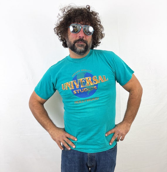 Vintage 1990s 90s Universal Studios Hollywood Tee Shi… - Gem
