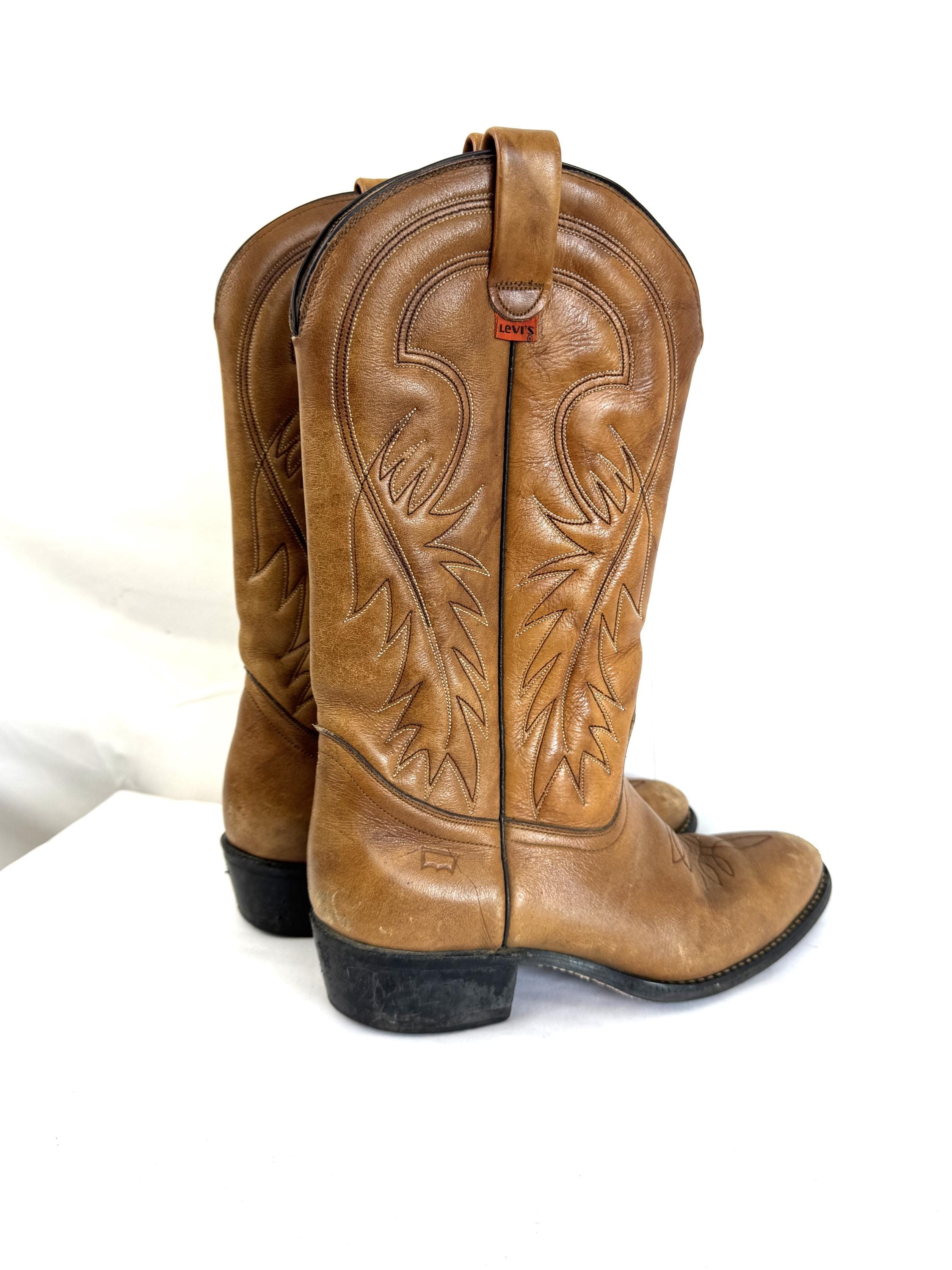 Vintage Levis Boots - Etsy