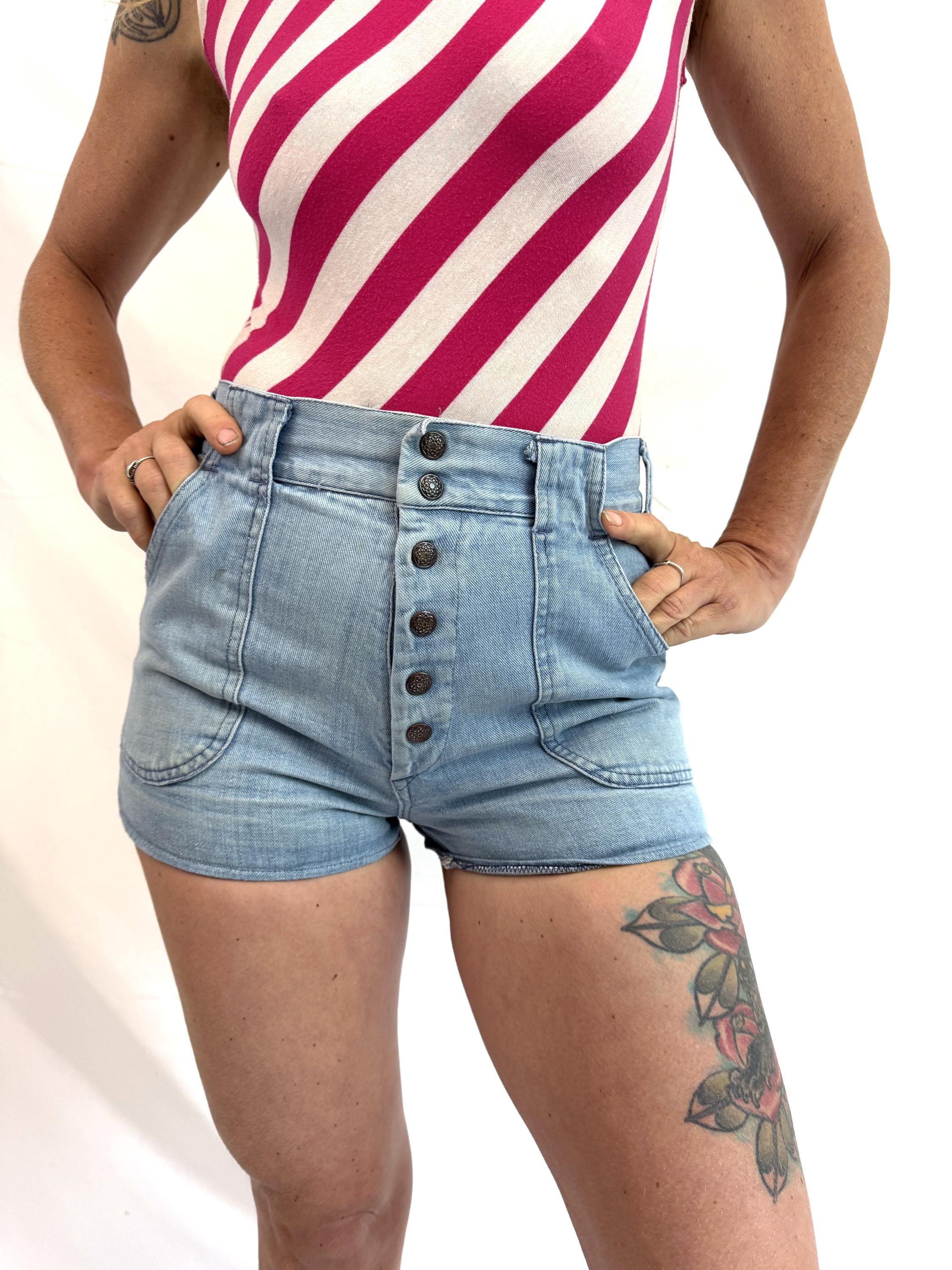 Vintage Mini Shorts - Etsy