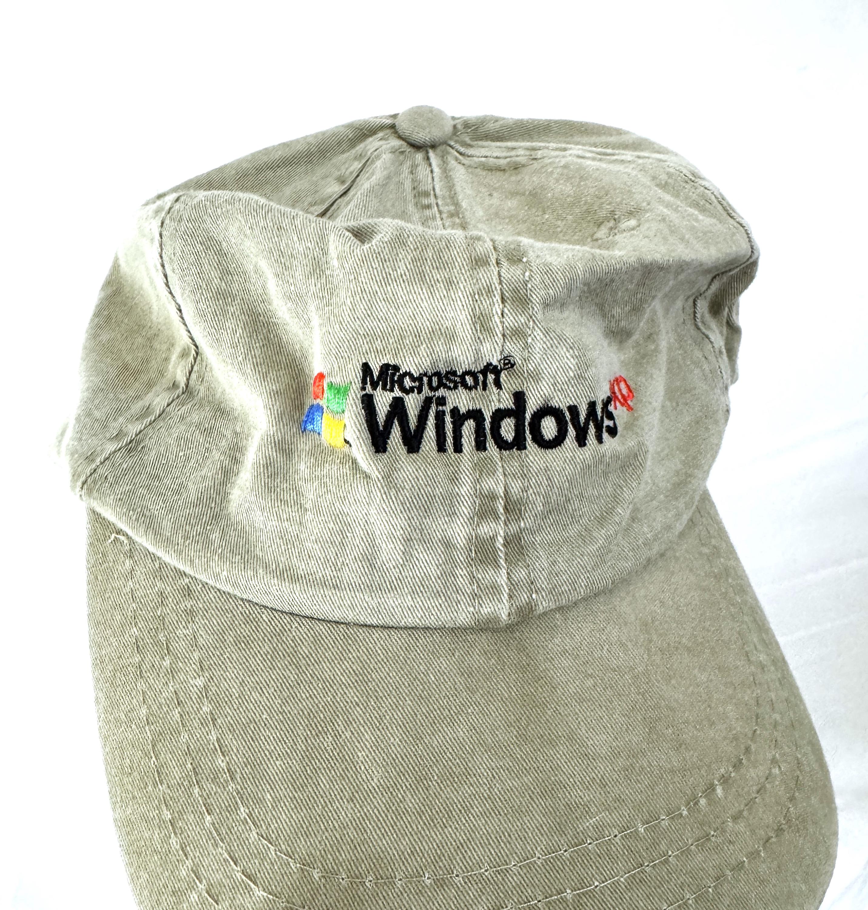Vintage 1990s 90s Microsoft Windows XP Computer RARE Hat - Etsy