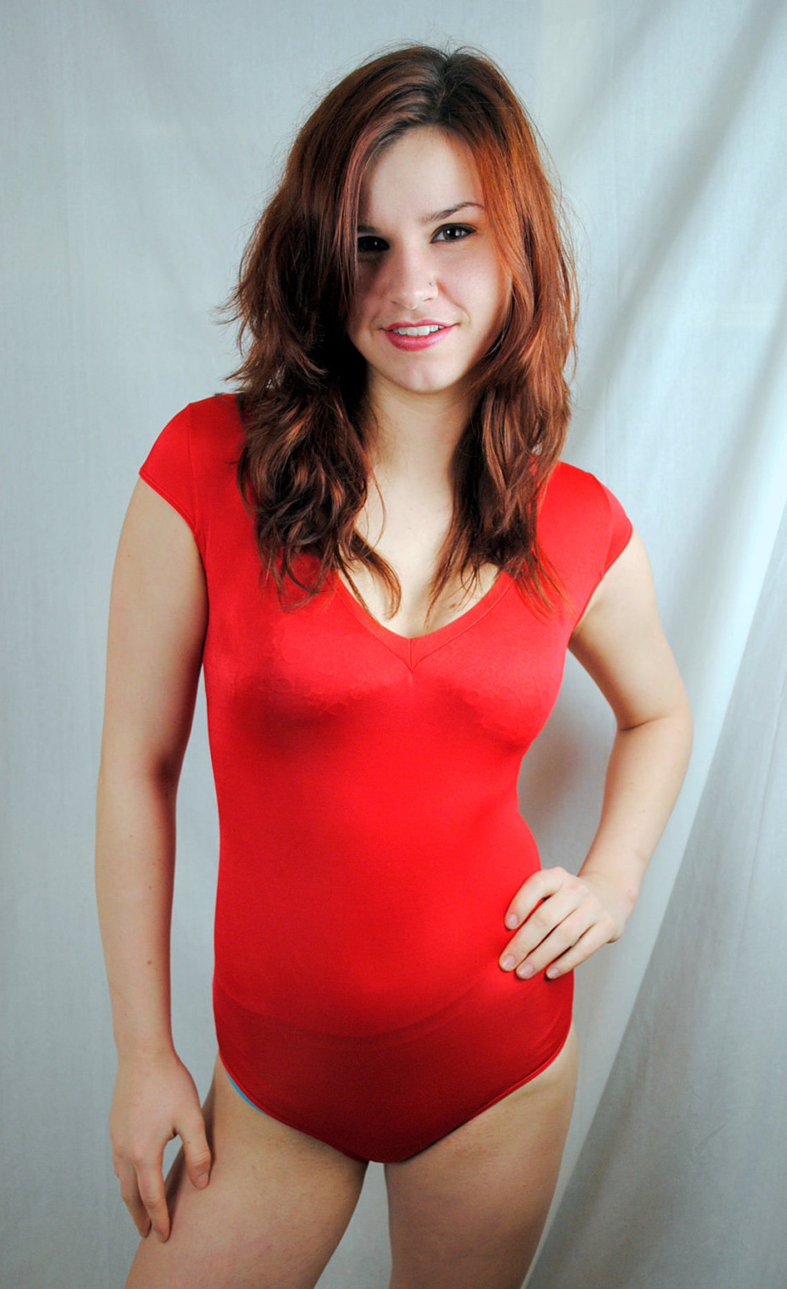 Simple 80S Workout Leotard for Beginner