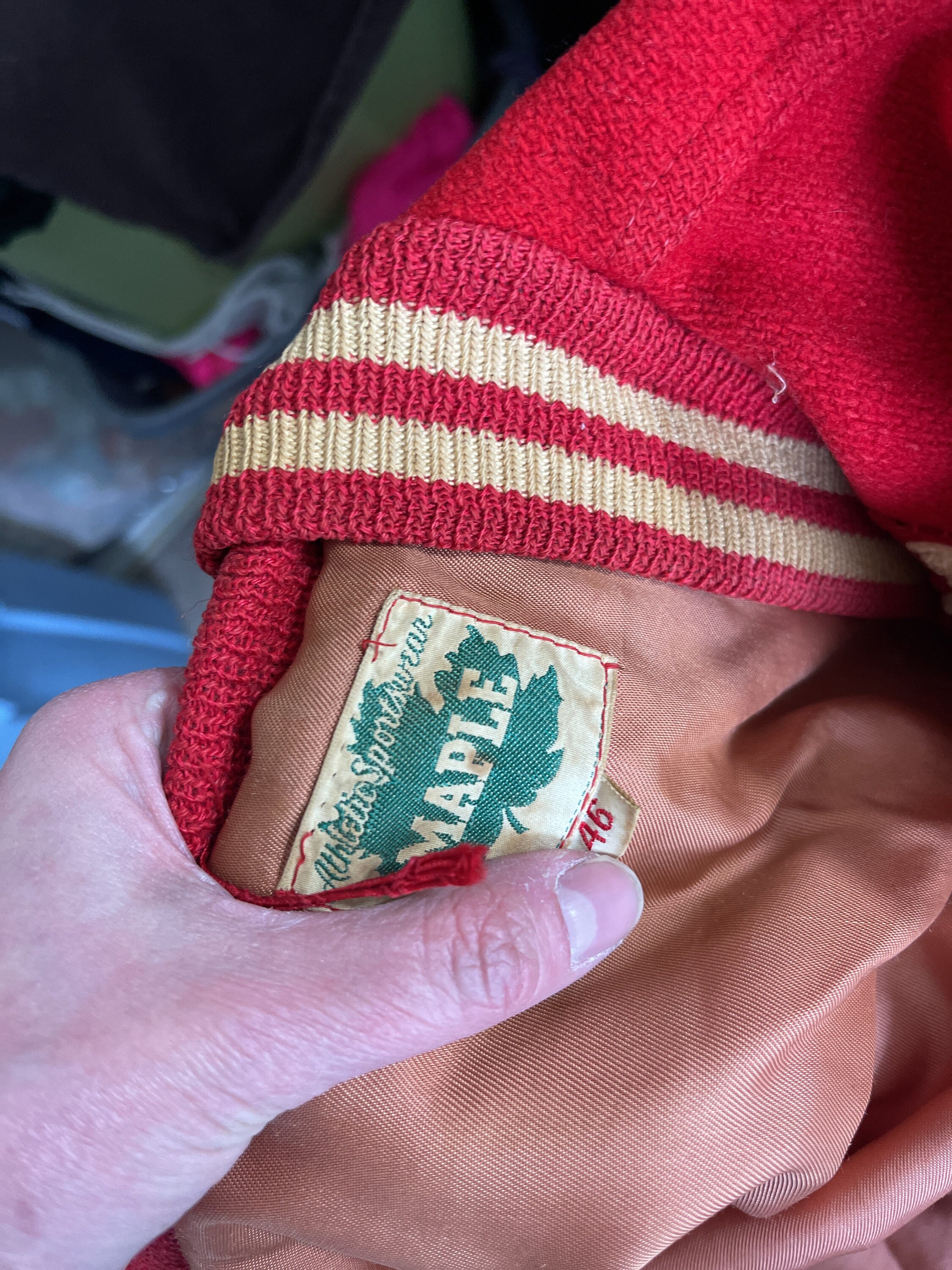 ▽MONTMAC 60'S WOOL ZIP UP JACKET USA ▽MONTMAC 60'S WOOL ZIP UP JACKET USA