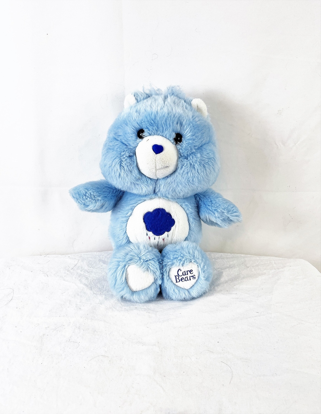 RARE Vintage Plush 1980s 80s Care Bear Stuffed Animal Grumpy Bear Gund - How Much Did Care Bears Cost In The 80s