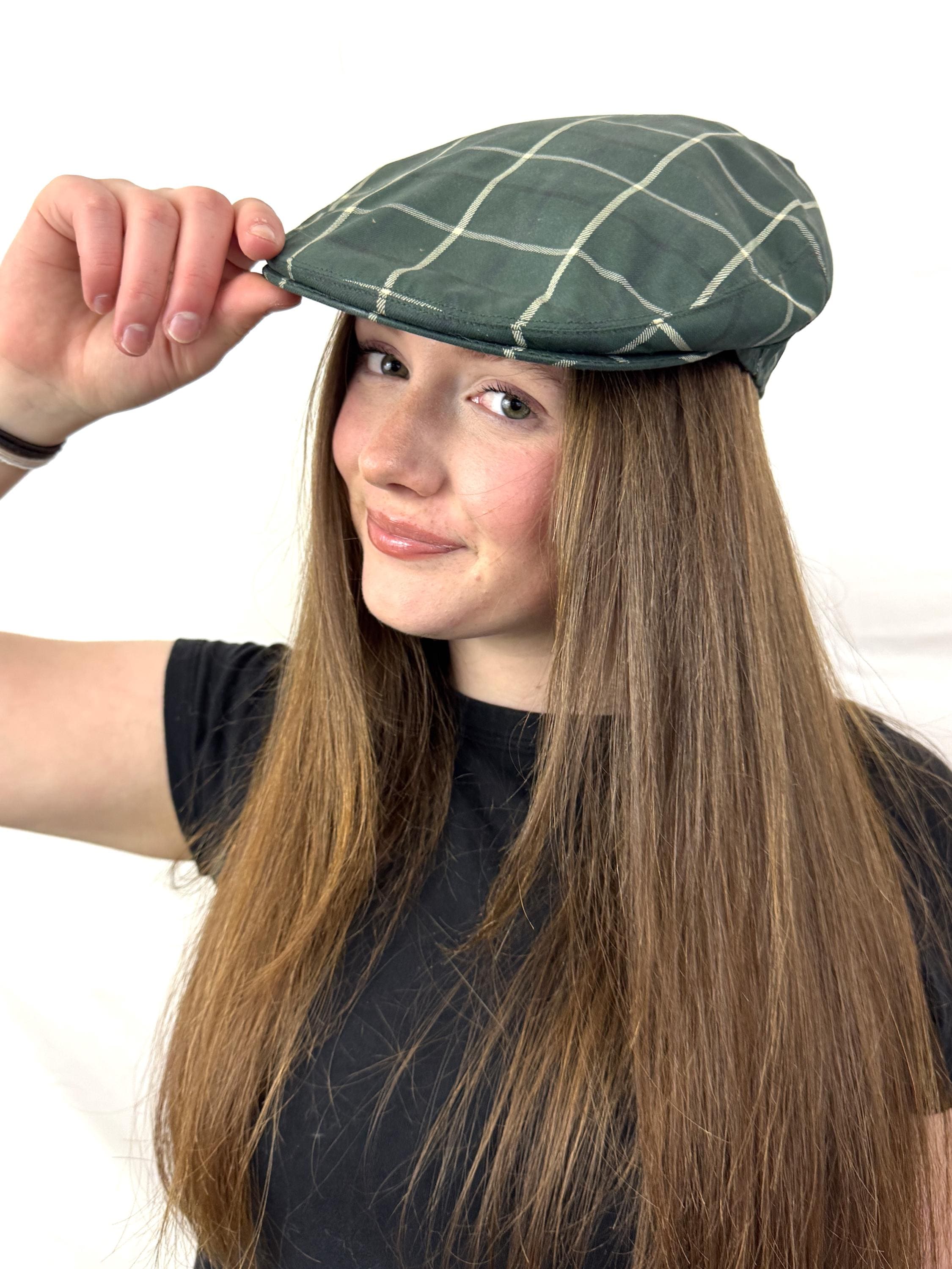 Vintage Plaid Wool Newsboy Cap Hat - Glen Appin of Scotland - Etsy