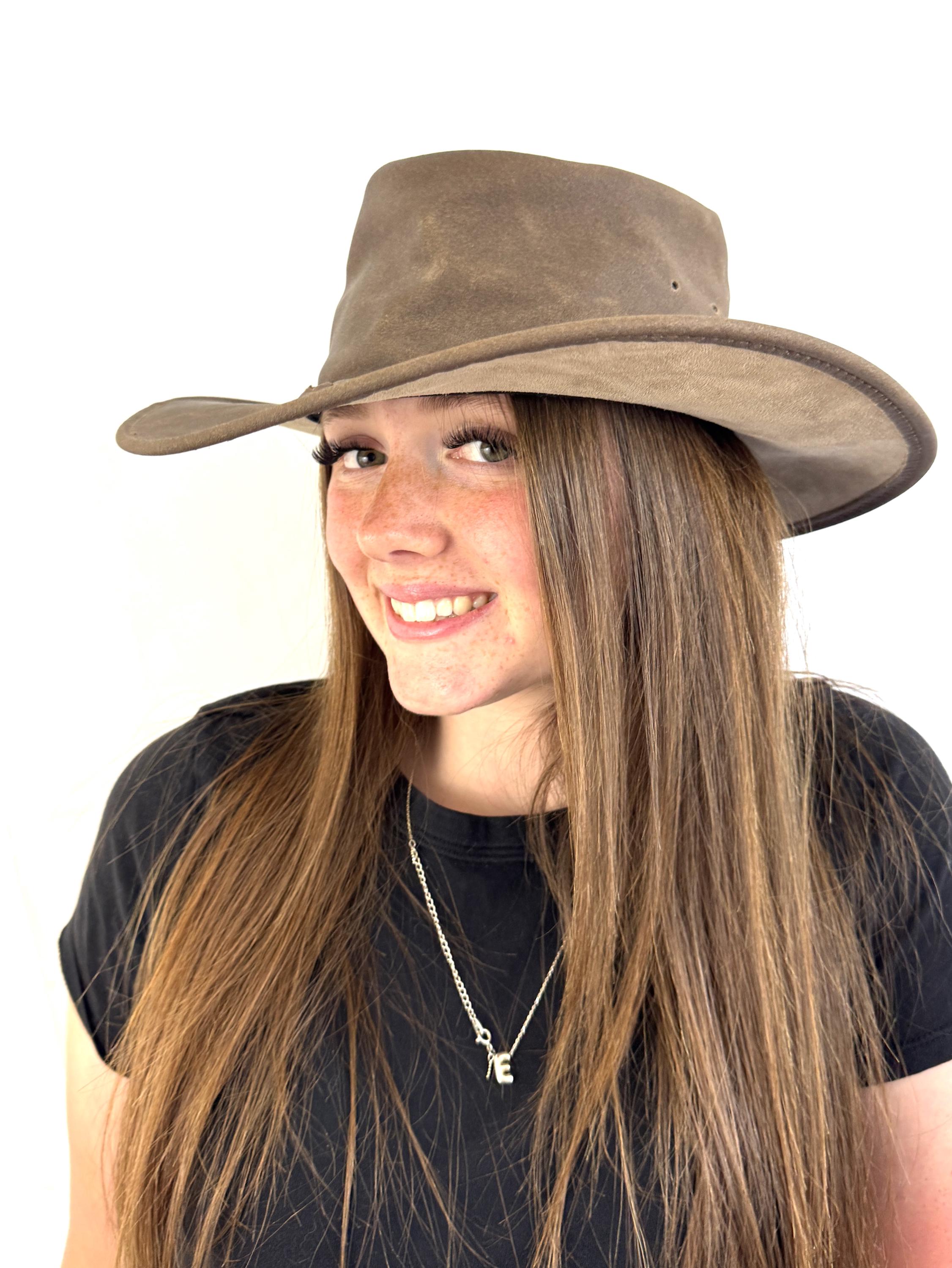 Chapeau cuir australien Minnetonka Outback Hat