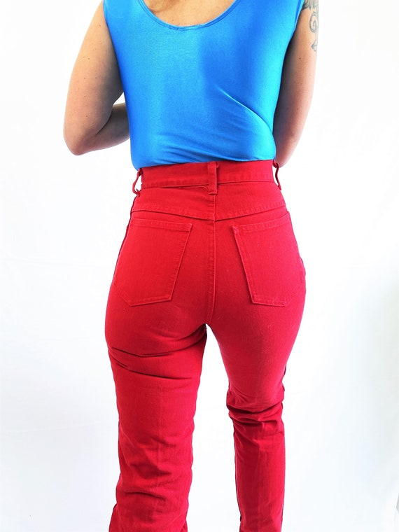Vintage 80s Rio Red Hot 1980s 90s High Waisted Jeans Size 5 -  Norway