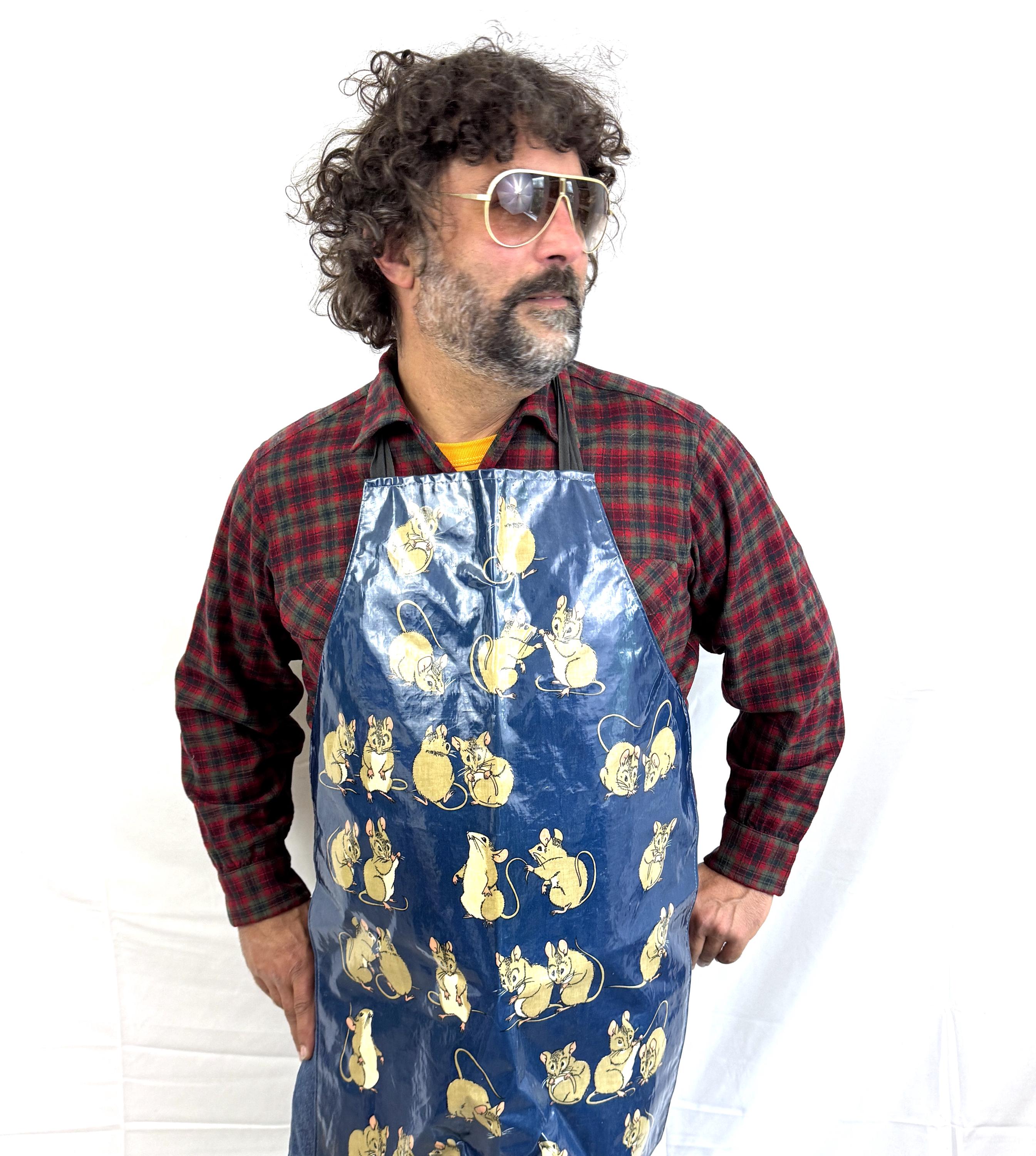 Vintage 1970s PVC Apron - Rats of Nimh - Made in UK - Etsy