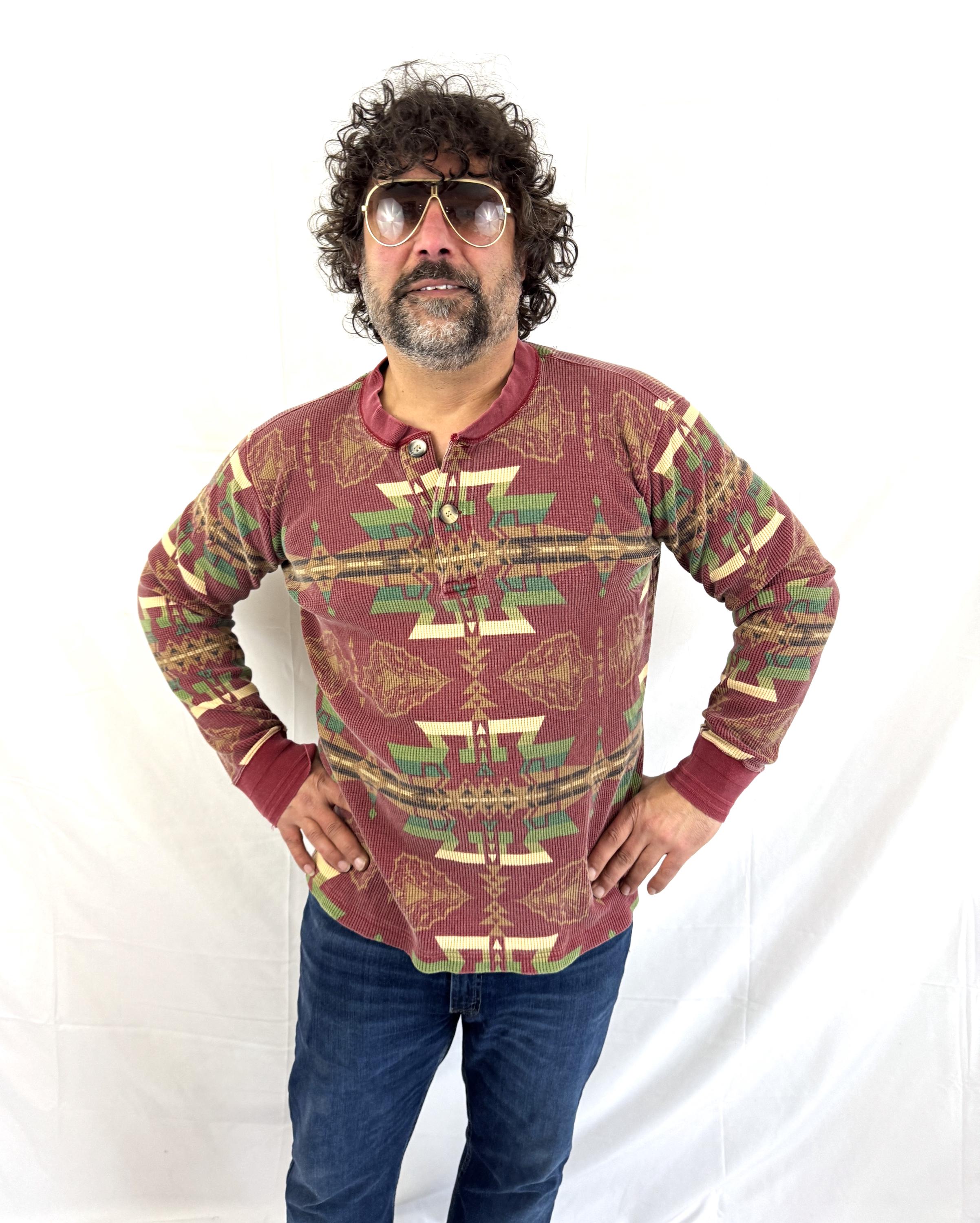 Ralph Lauren Aztec Shirt - Etsy