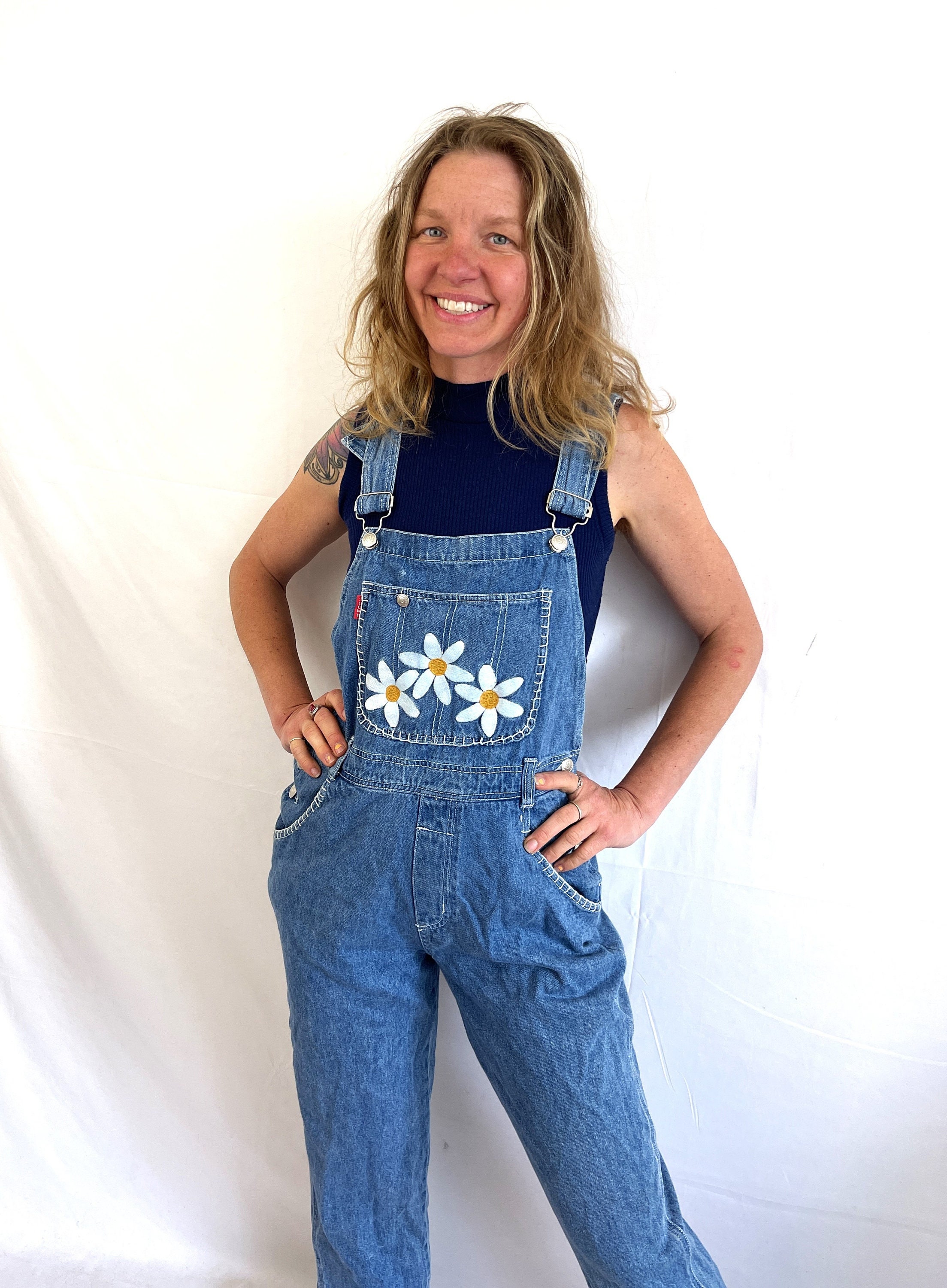 オーバーオール euro vintage 80s 90s Vintage 80s Denim 1980s Jumper Overalls - D'mode Classix - Etsy