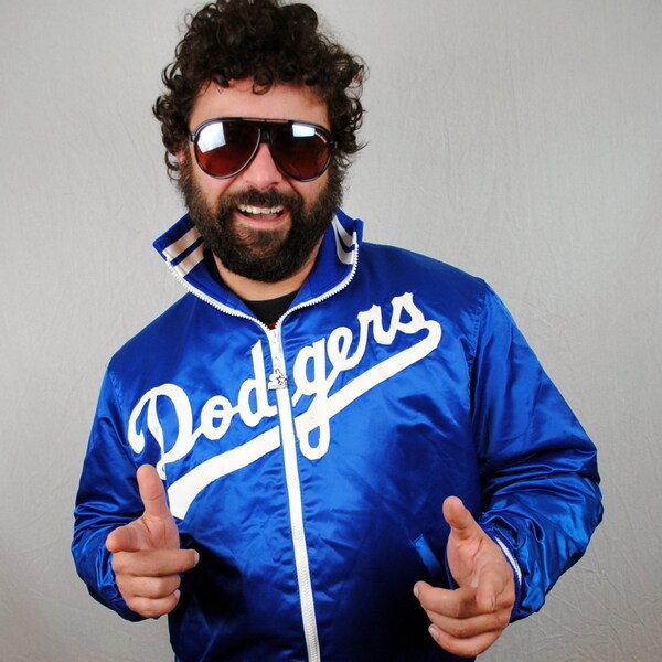 Vintage 80s Dodgers MLB Starter Satin Jacket Coat