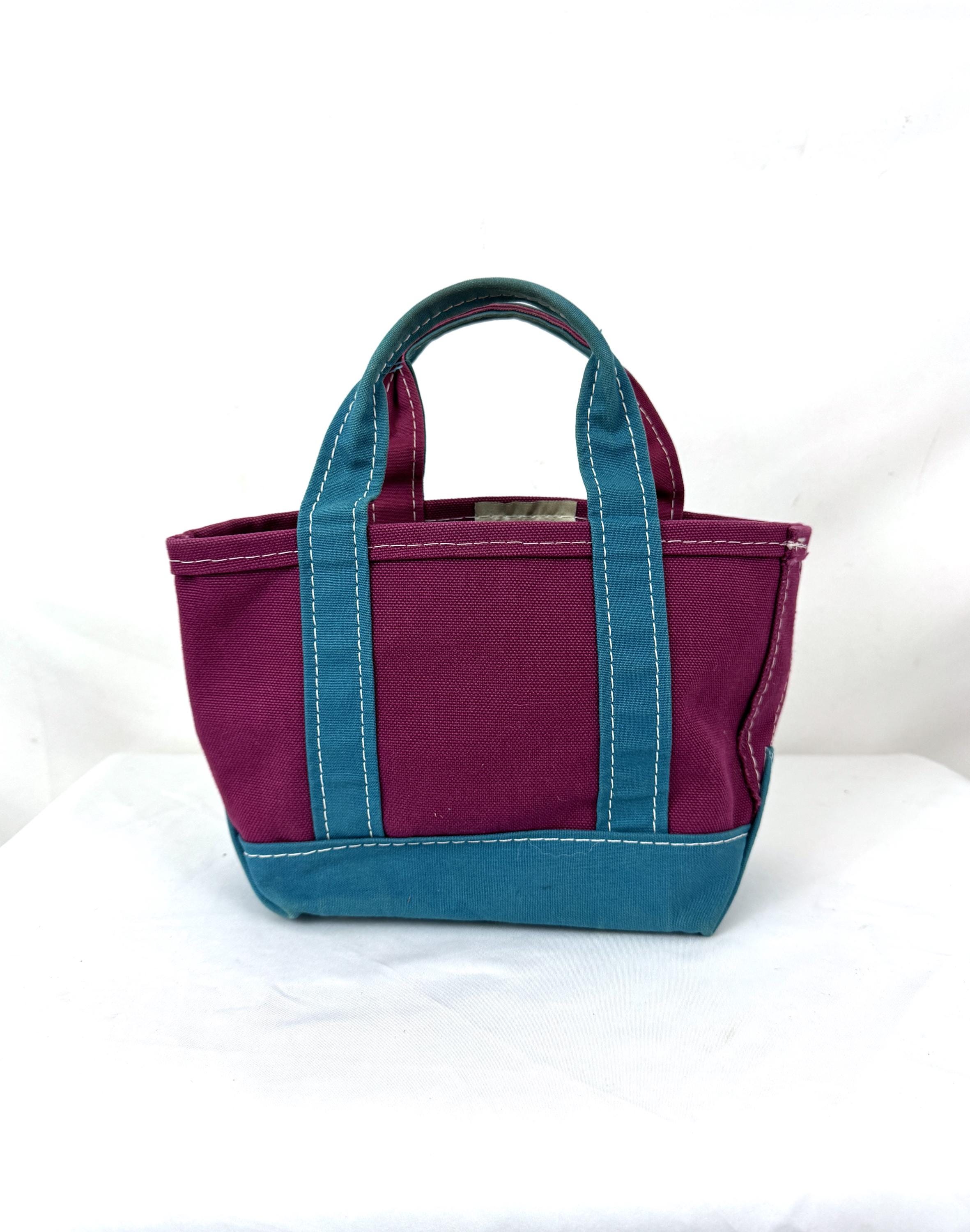 80's L.L.bean deluxe mini tote
