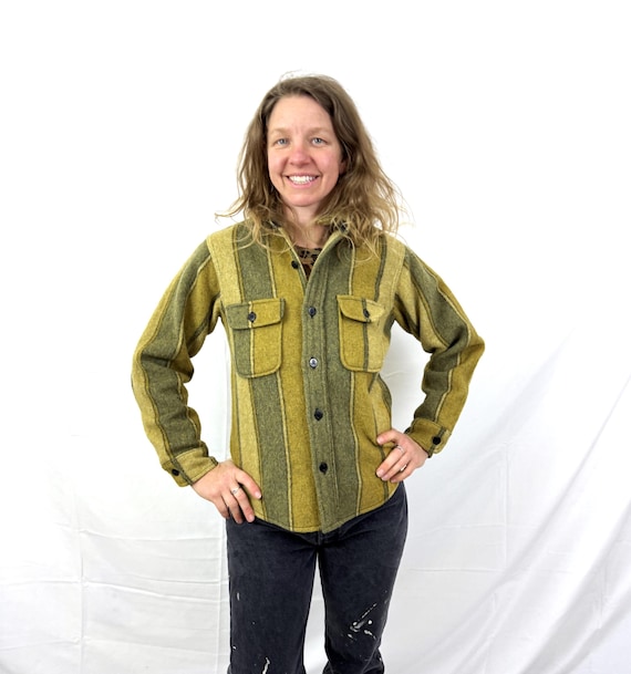 Vintage VTG Fox Knapp Distinctive Sportswear Small Plaid Wool