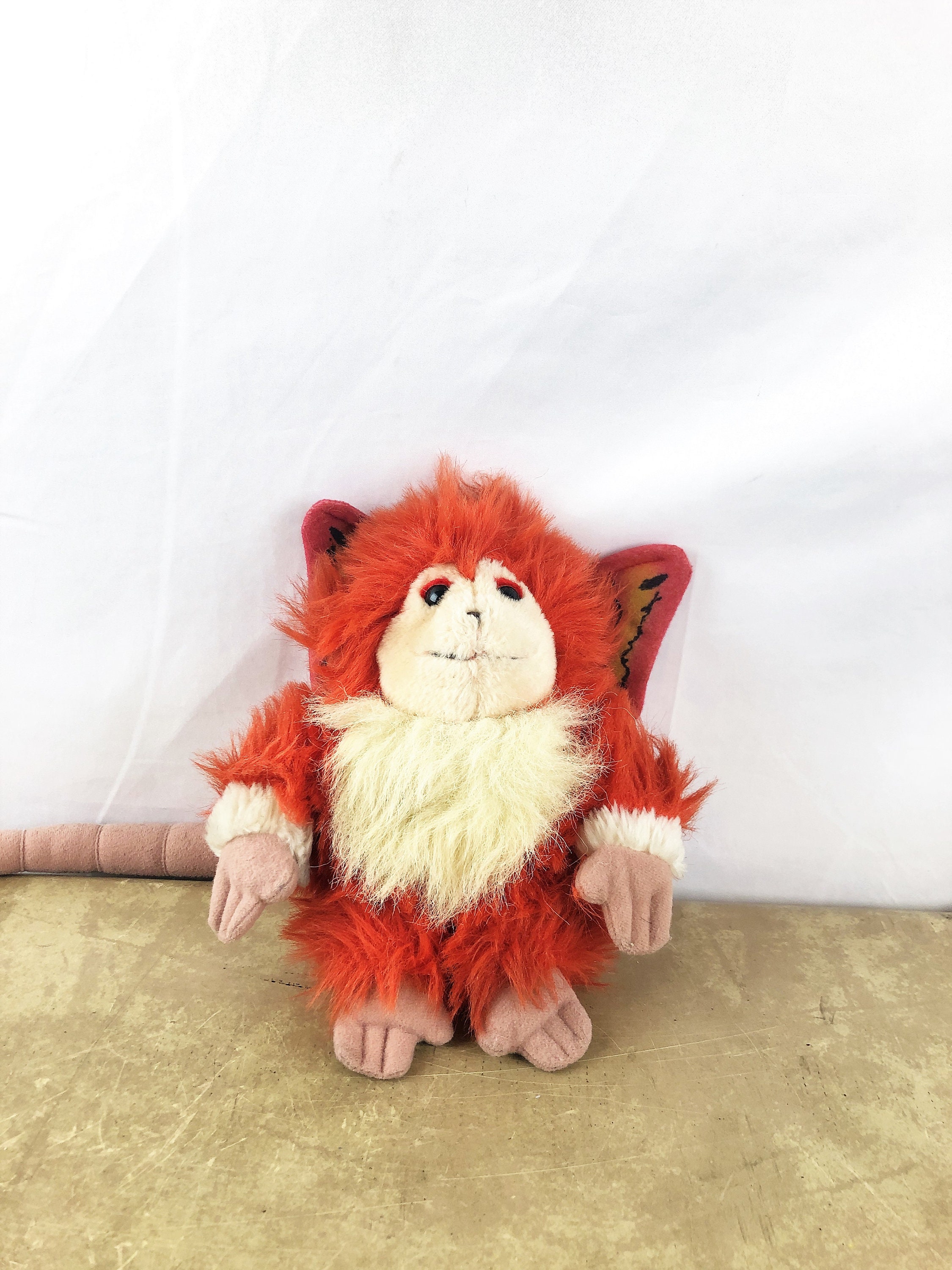 Vintage DISNEY 1986 Fuzzball Plus Walt Disney World Captain EO - Etsy