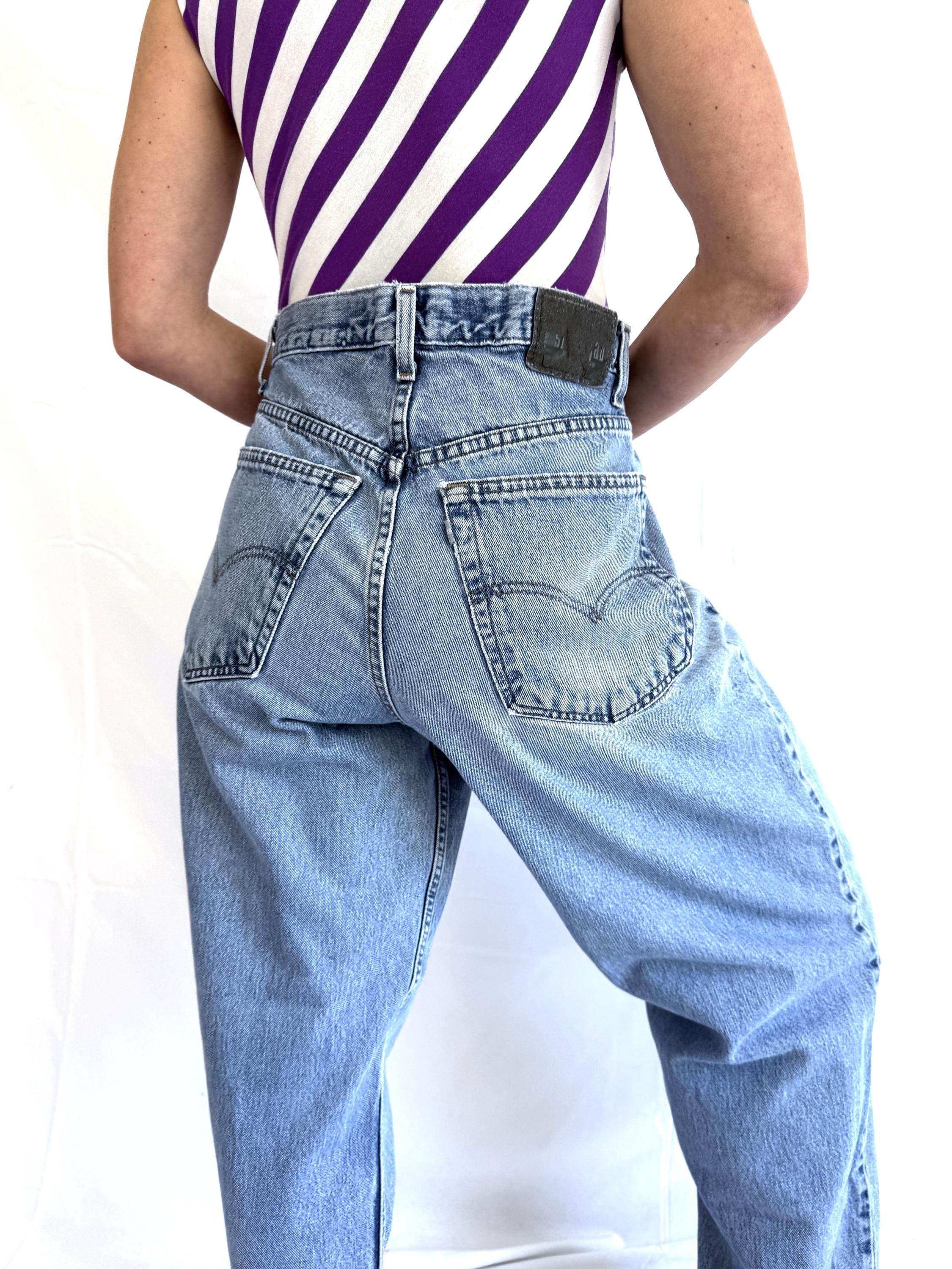 Vintage 90s 1990s Levis Silver Tab Denim Silvertab Baggy