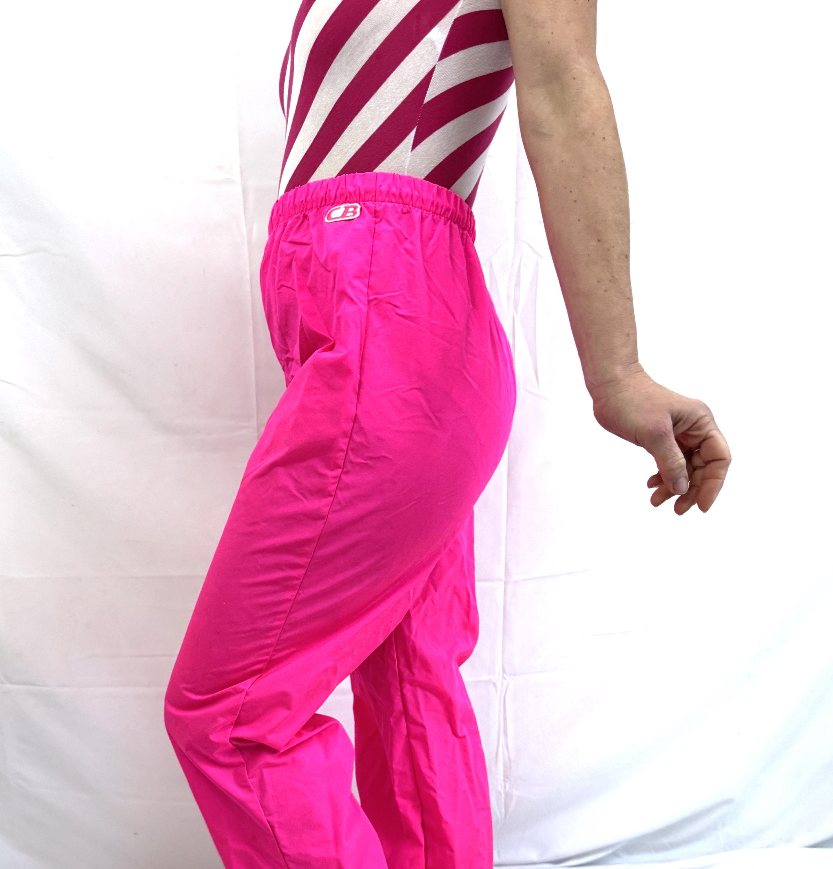 Neon Pink Pants - Etsy