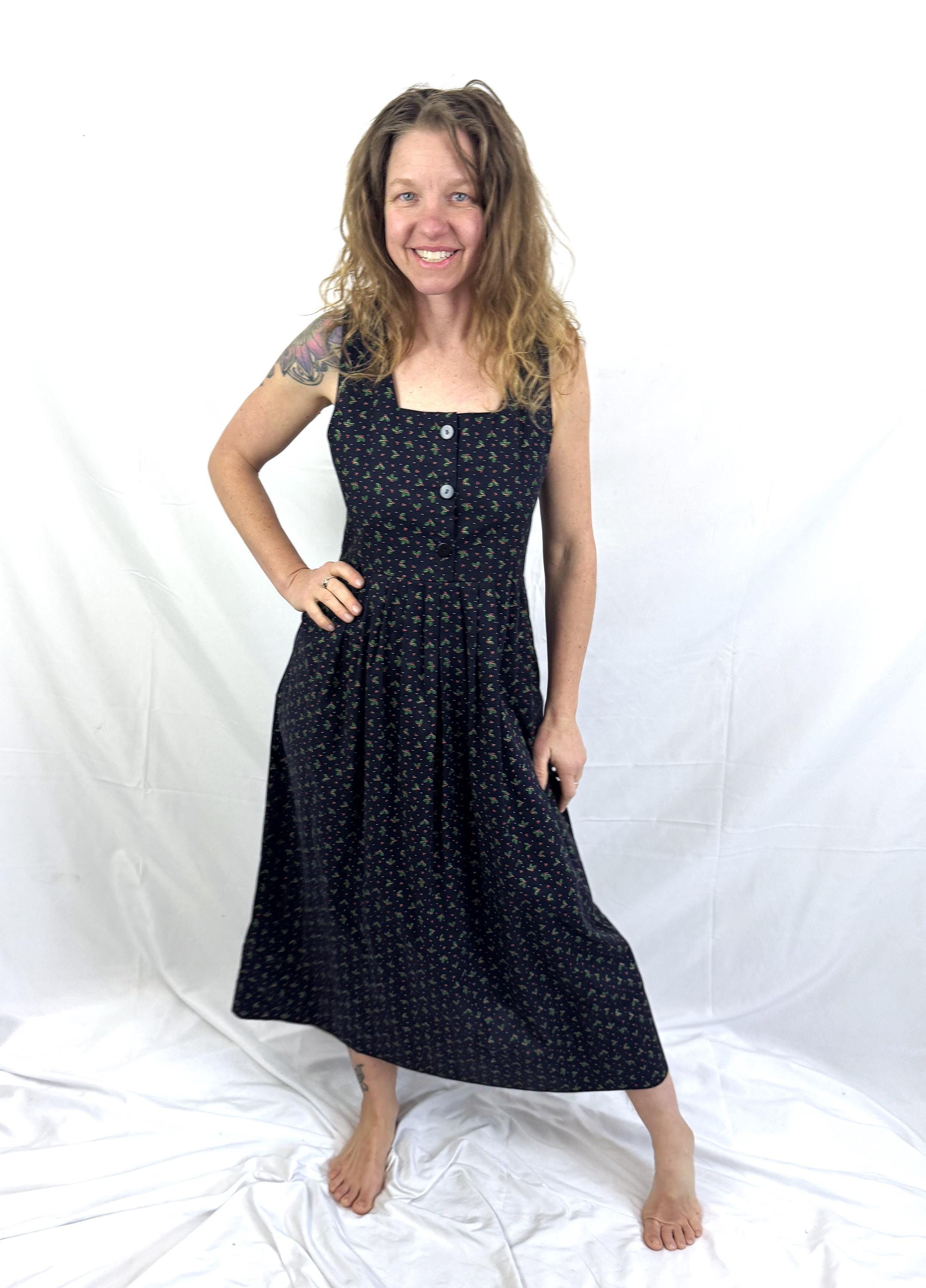 navy blue dress for baby girl Vintage 1980s 90s Strapless Punk Party Dress: Black Lace Beaded Gold Metallic, Carmen Marc Valvo Holiday Dress (S M) main image 1