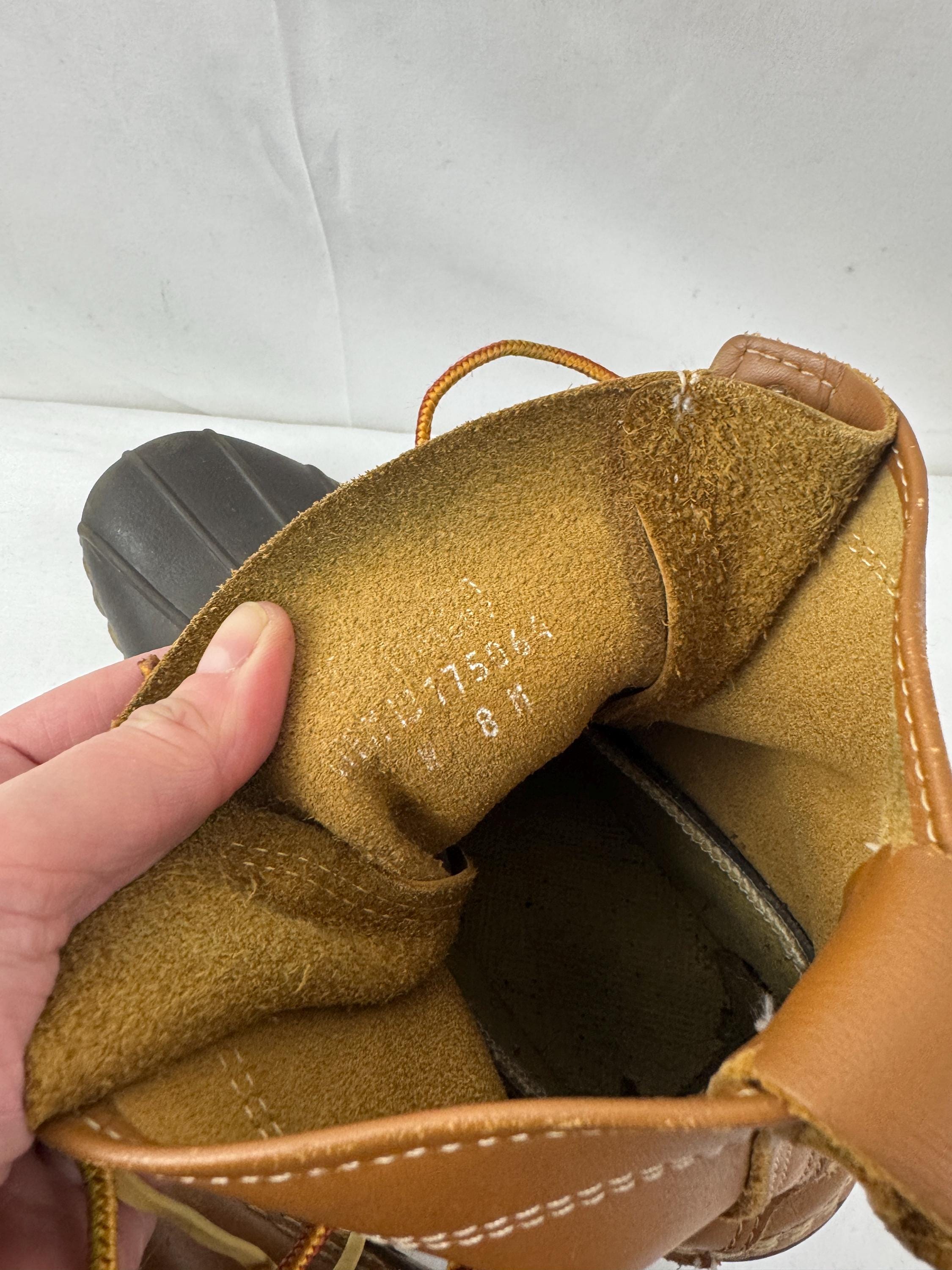 Vintage LL Bean Maine Leather and Rubber Duck Boots - Bean  display picture 3