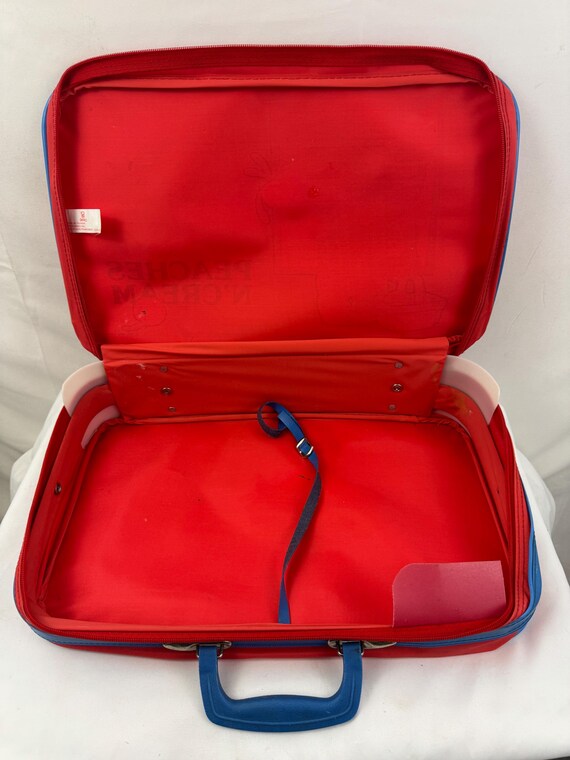 Vintage 1980s 80s Sanrio 1986 Hello Kitty Teddy Bear Suitcase