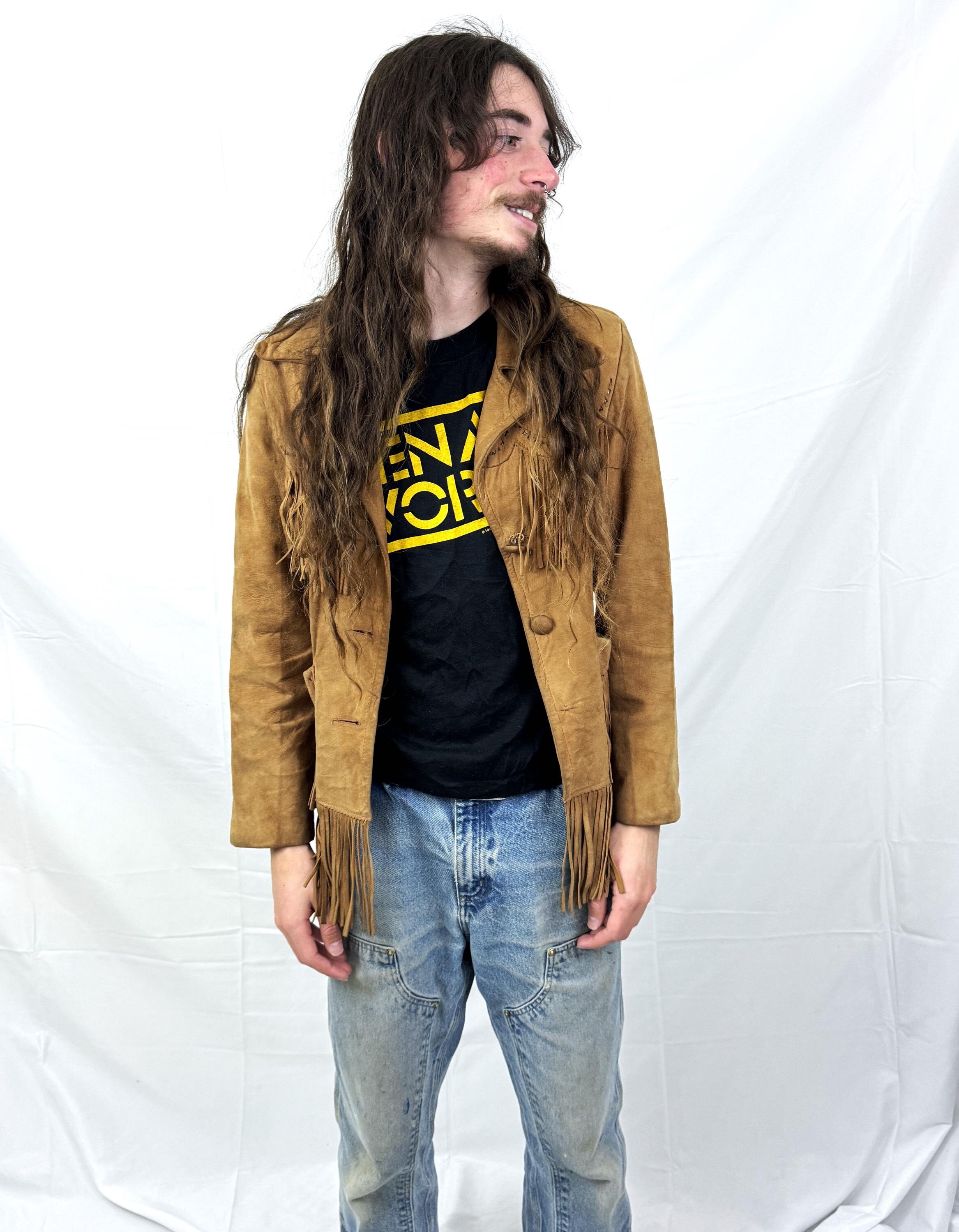 70s Deerskin Coat - Etsy 70s Deerskin Coat - Etsy