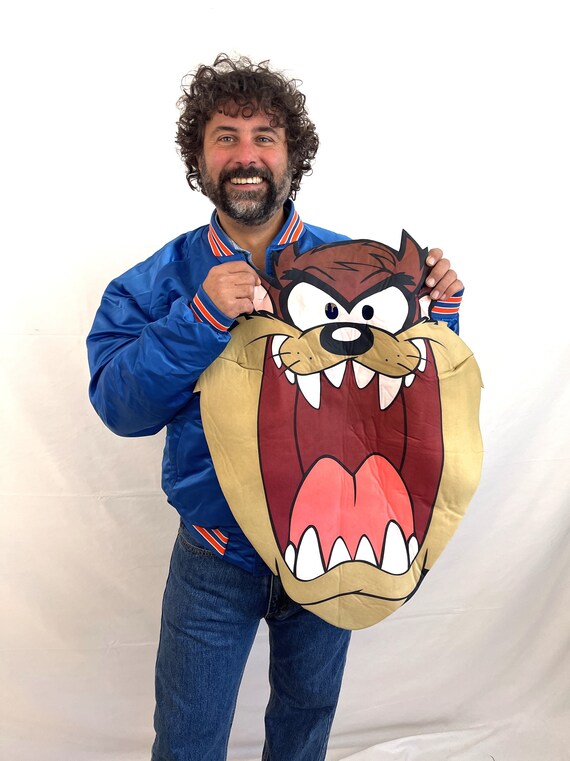 cravate soie Taz Looney Tunes tazmanian devil 1999