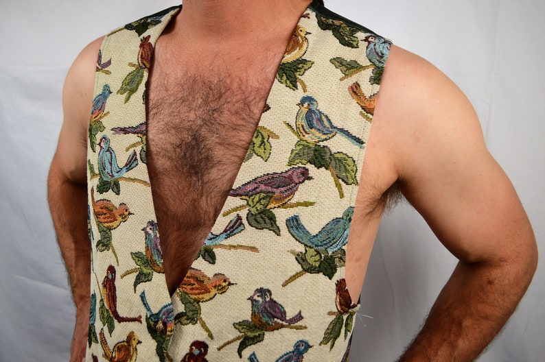 Vintage 90s Bird Tweet Vest