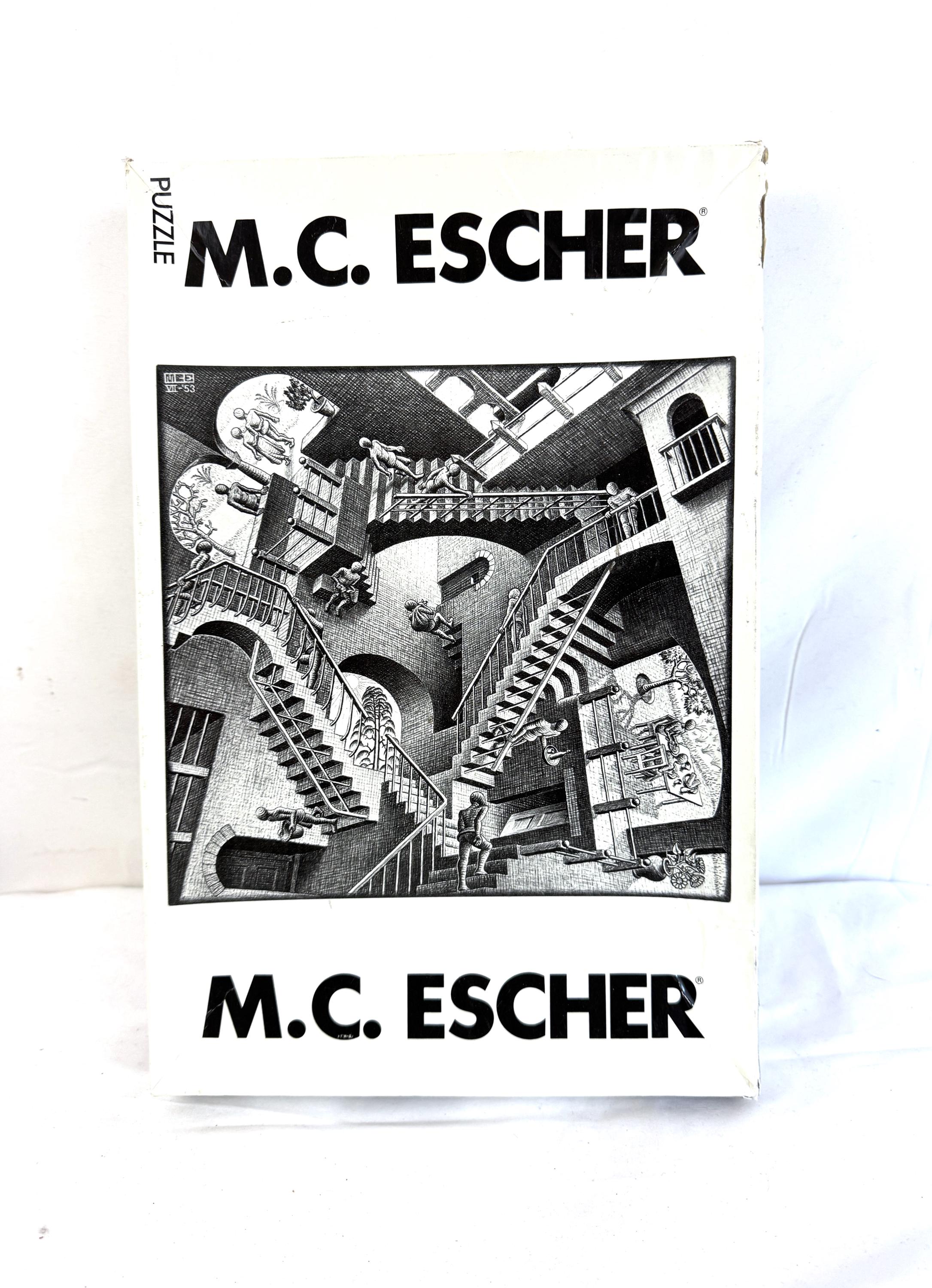 M.C. エッシャー　1000P「相対性（Relativity）」ジグソーパズル Vintage MC Escher 1000 Piece Relativity Jigsaw Puzzle by