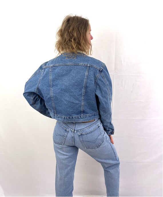 Vintage 90s Unionbay Cropped Denim Jacket - image 5