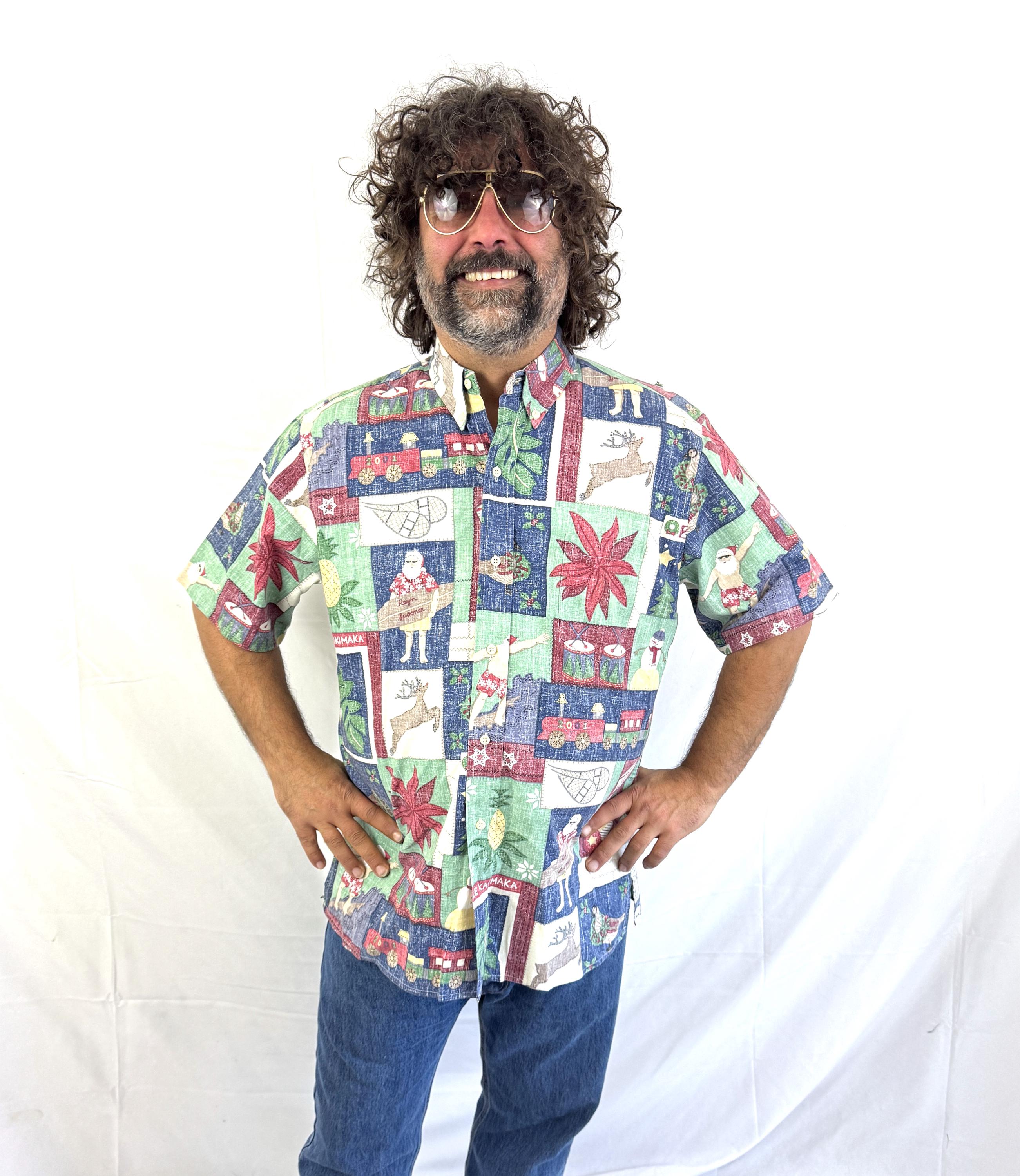 専用　Mele Kalikimaka reyuspooner ハワイアン Shirt Reyn Spooner Mele Kalikimaka - Etsy