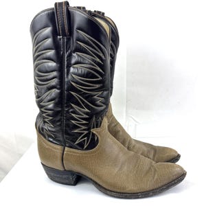 Two Tone Cowboy Boot - Etsy display picture 3