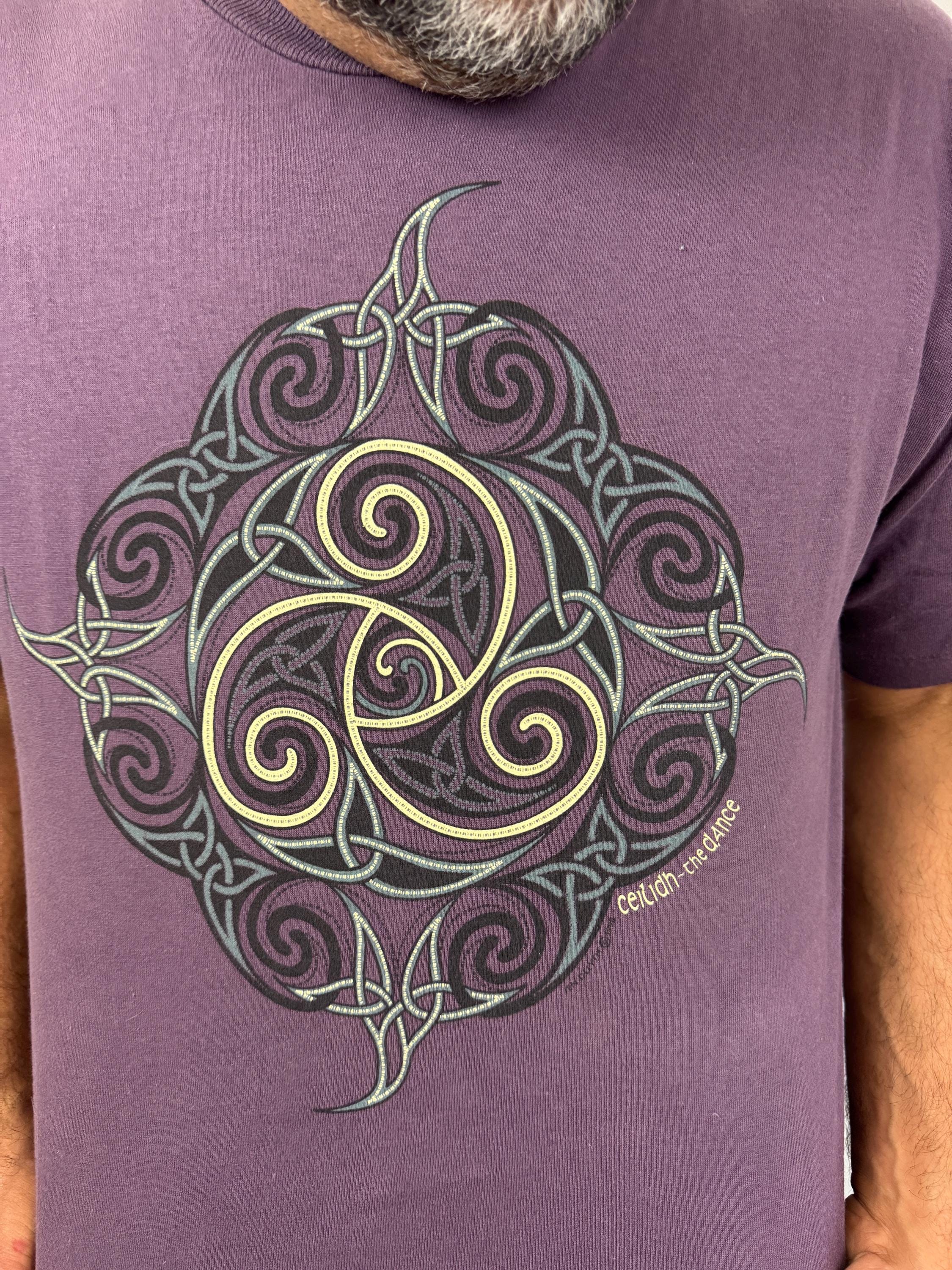 90年代ヴィンテージ アイルランド ケルト Tシャツ - ジェン・デリス 
