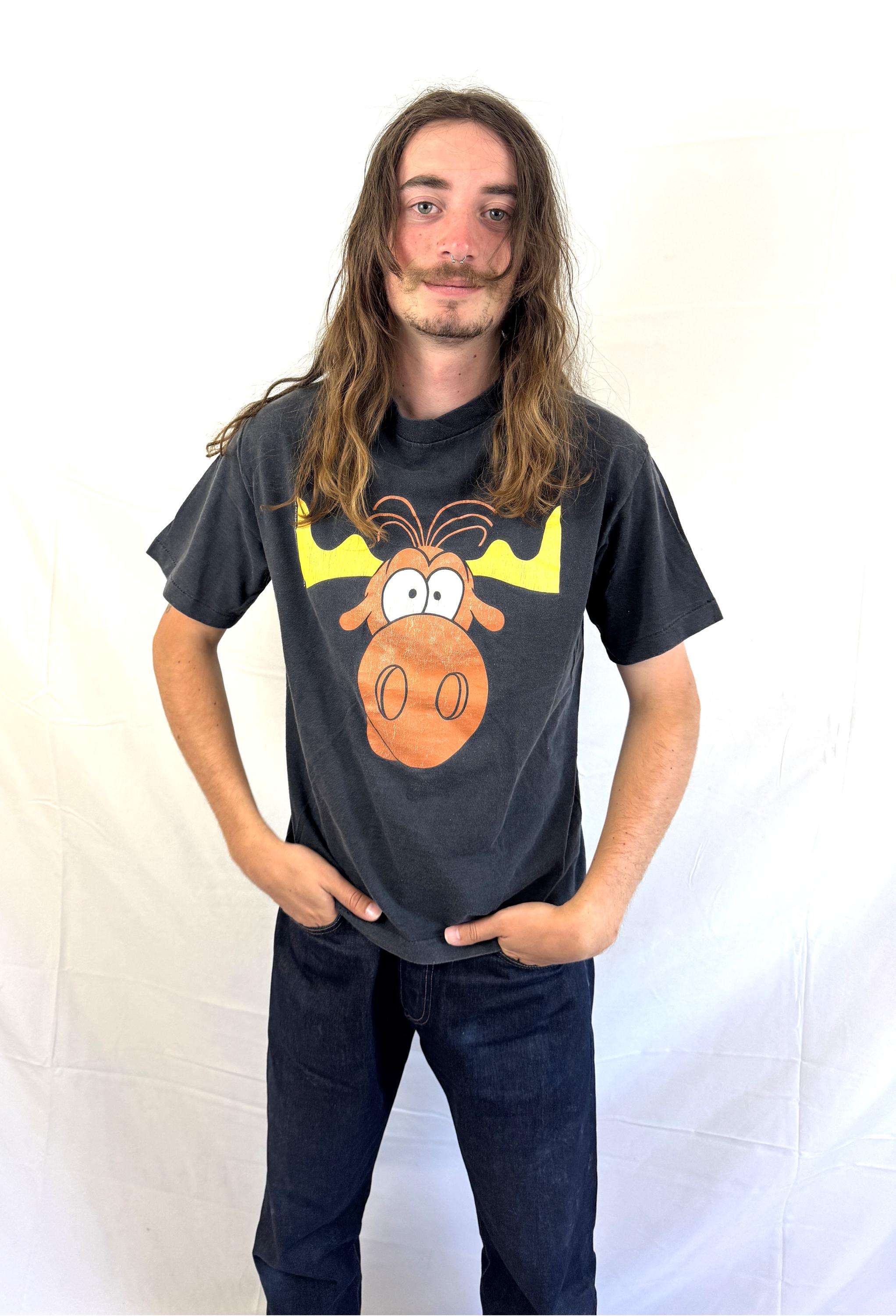 ヴィンテージ 1990年代 90年代 ブルウィンクル 1993 ブラック Tシャツ 