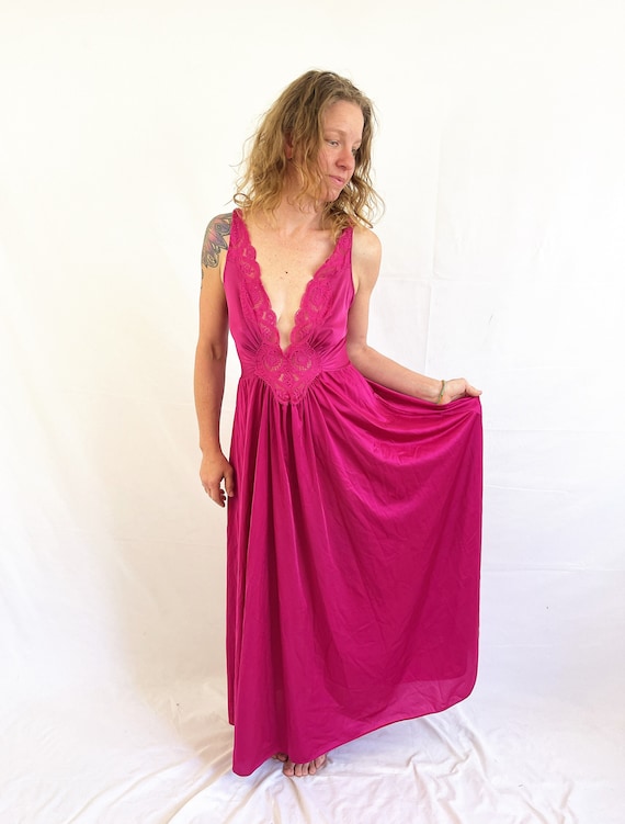 vintage olga gown nightgown - Gem