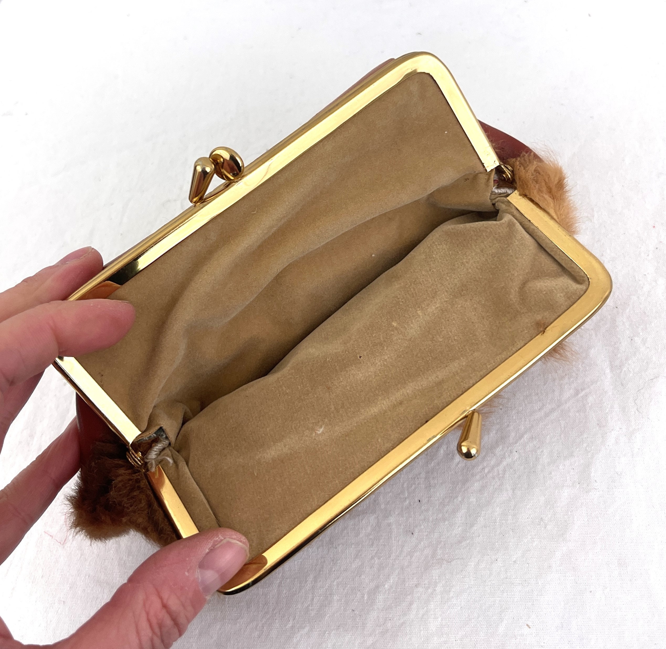 Vintage Kangaroo Australian Real Fur Wallet Change Purse - Etsy