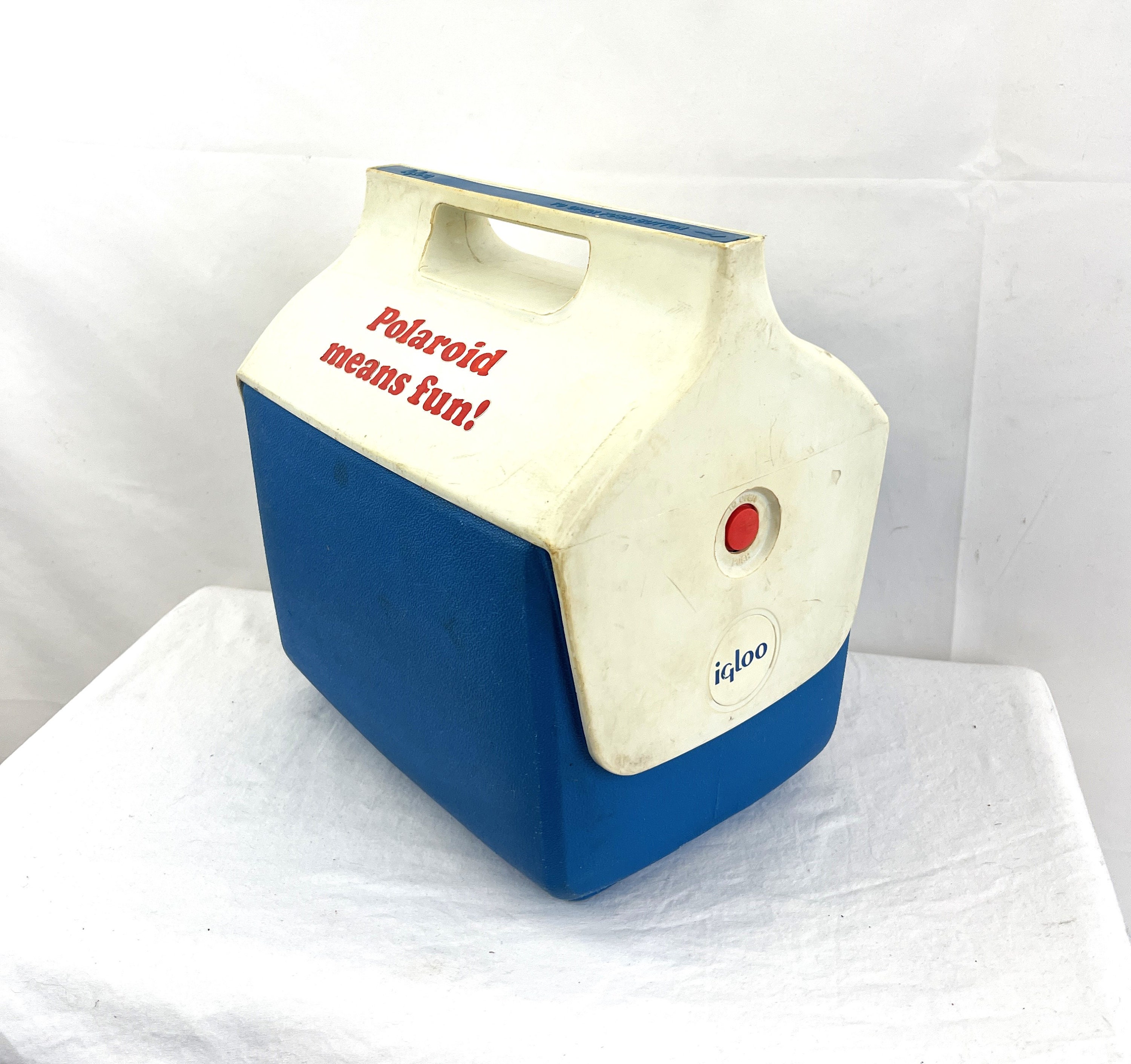 Vintage 1980s 80s Little Playmate by Igloo Personal Cooler