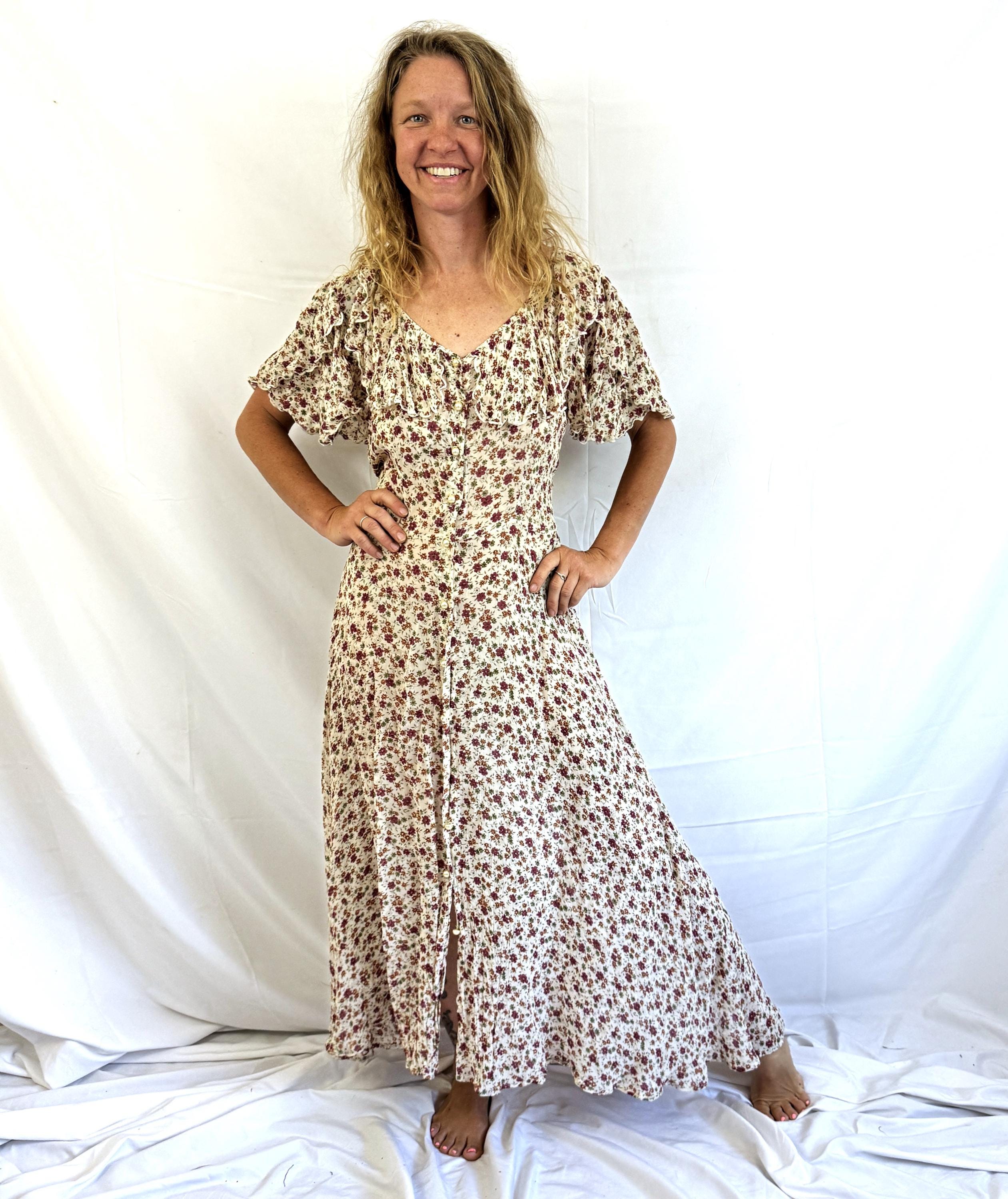 90s summer dresses Dress size:M/UK12 Carolyn Bessette-Kennedy Style: 90s Division:Fashion