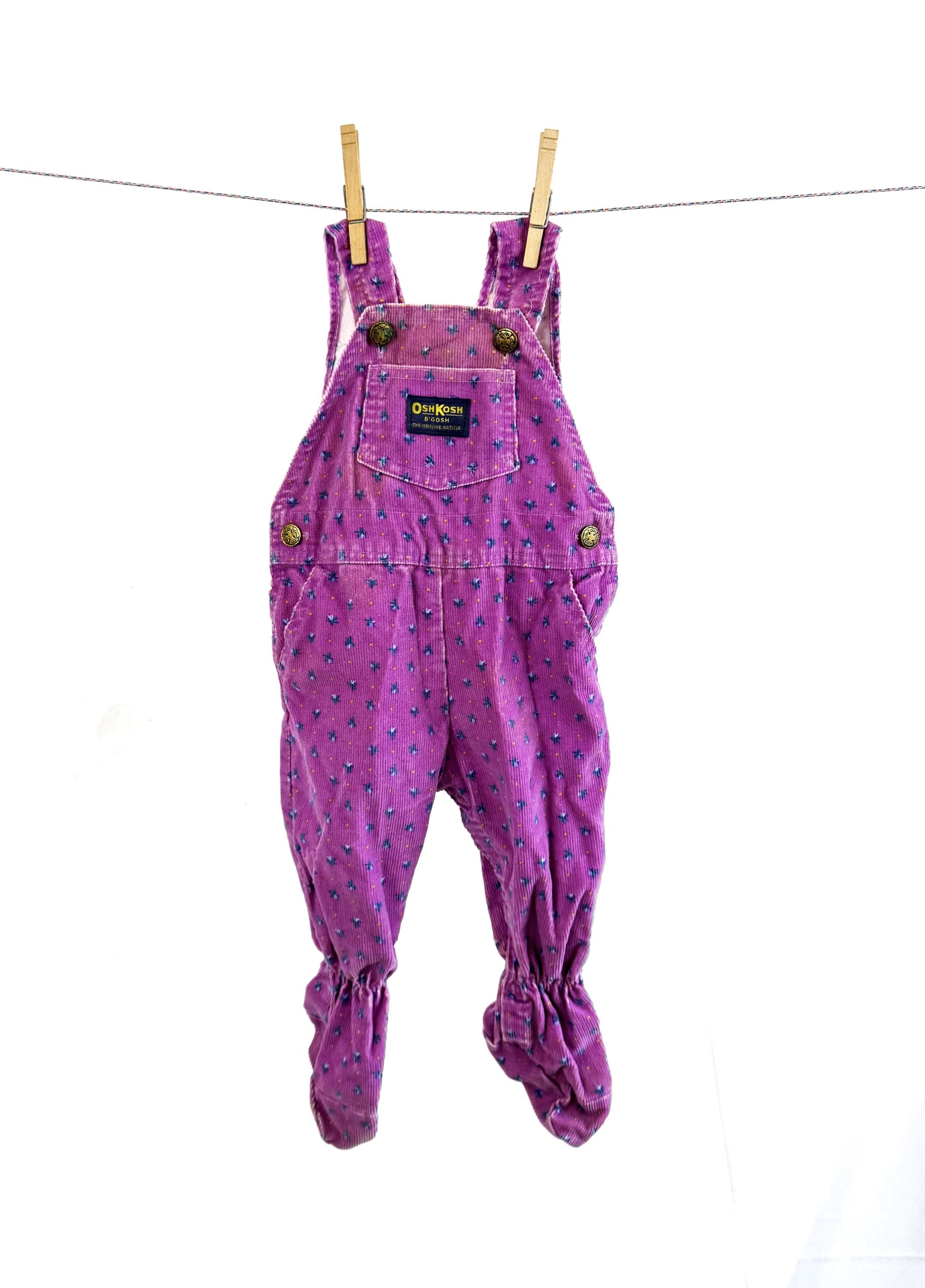 ヴィンテージ 80年代 オシュコシュ B'Gosh フローラル コーデュロイ