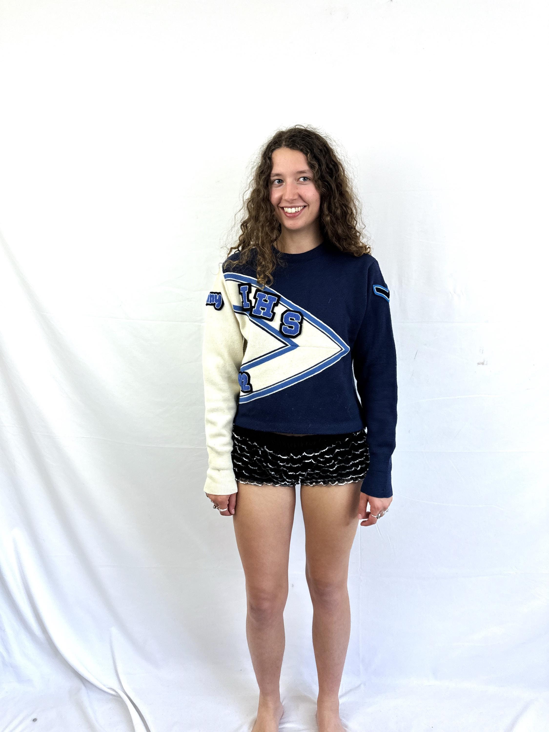 80s Cheer Sweater - Etsy