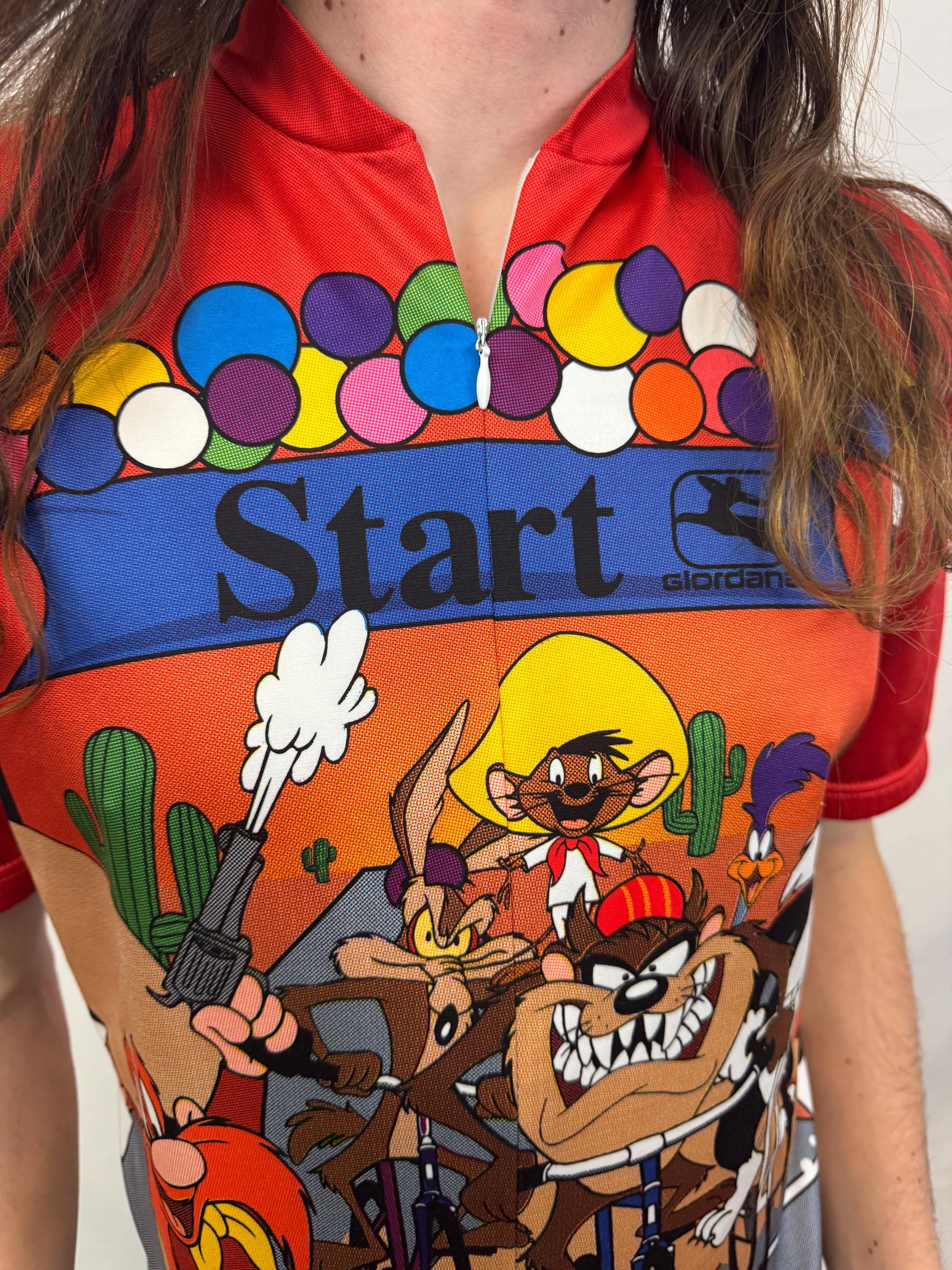 RARE Vintage 90s 1990s Cycling Bike Jersey Shirt, Giordana Italy