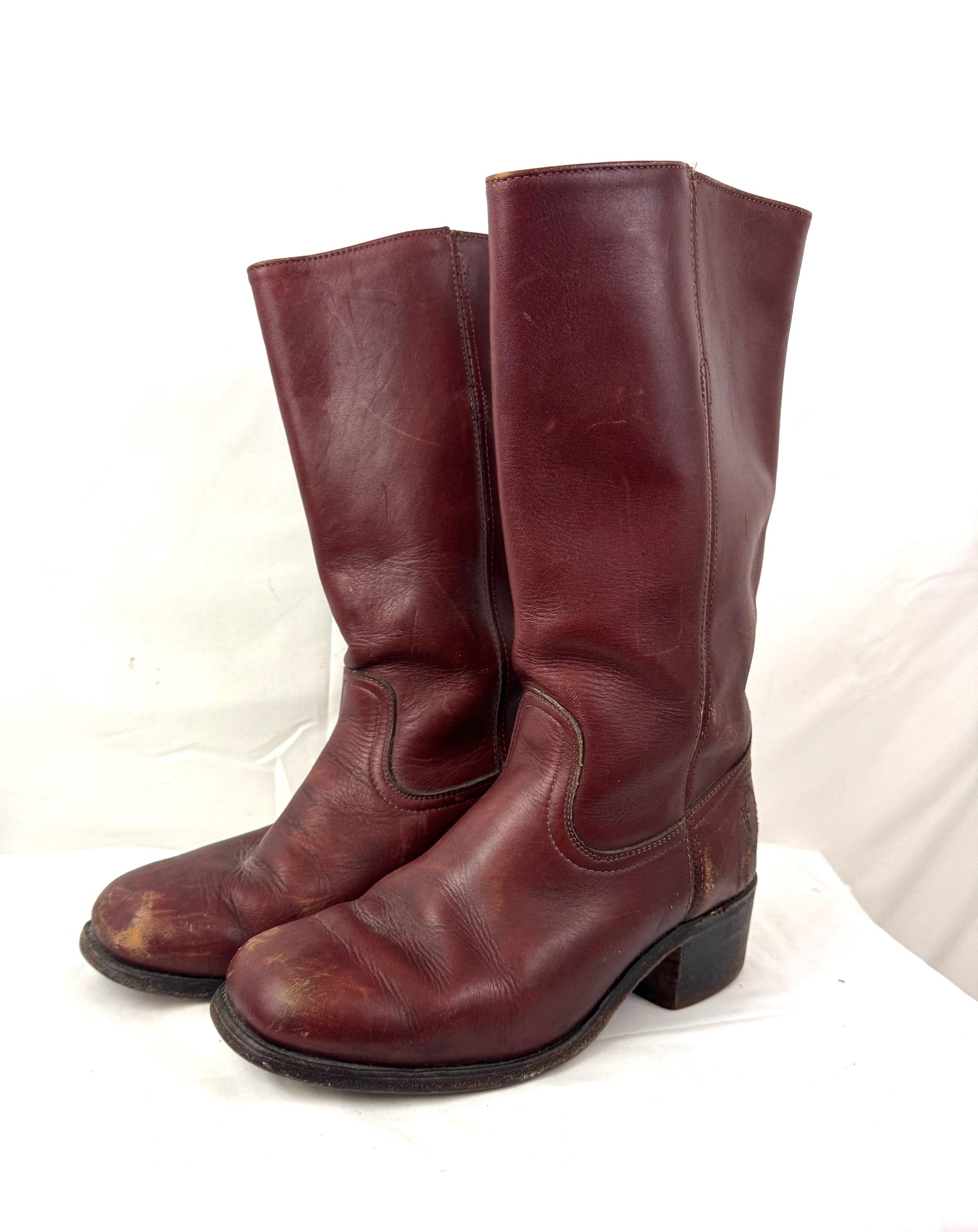 Vintage Frye ブラウン ロングブーツ 6 B Vintage Frye ブラウン ロングブーツ 6 B Vintage Frye ブラウン