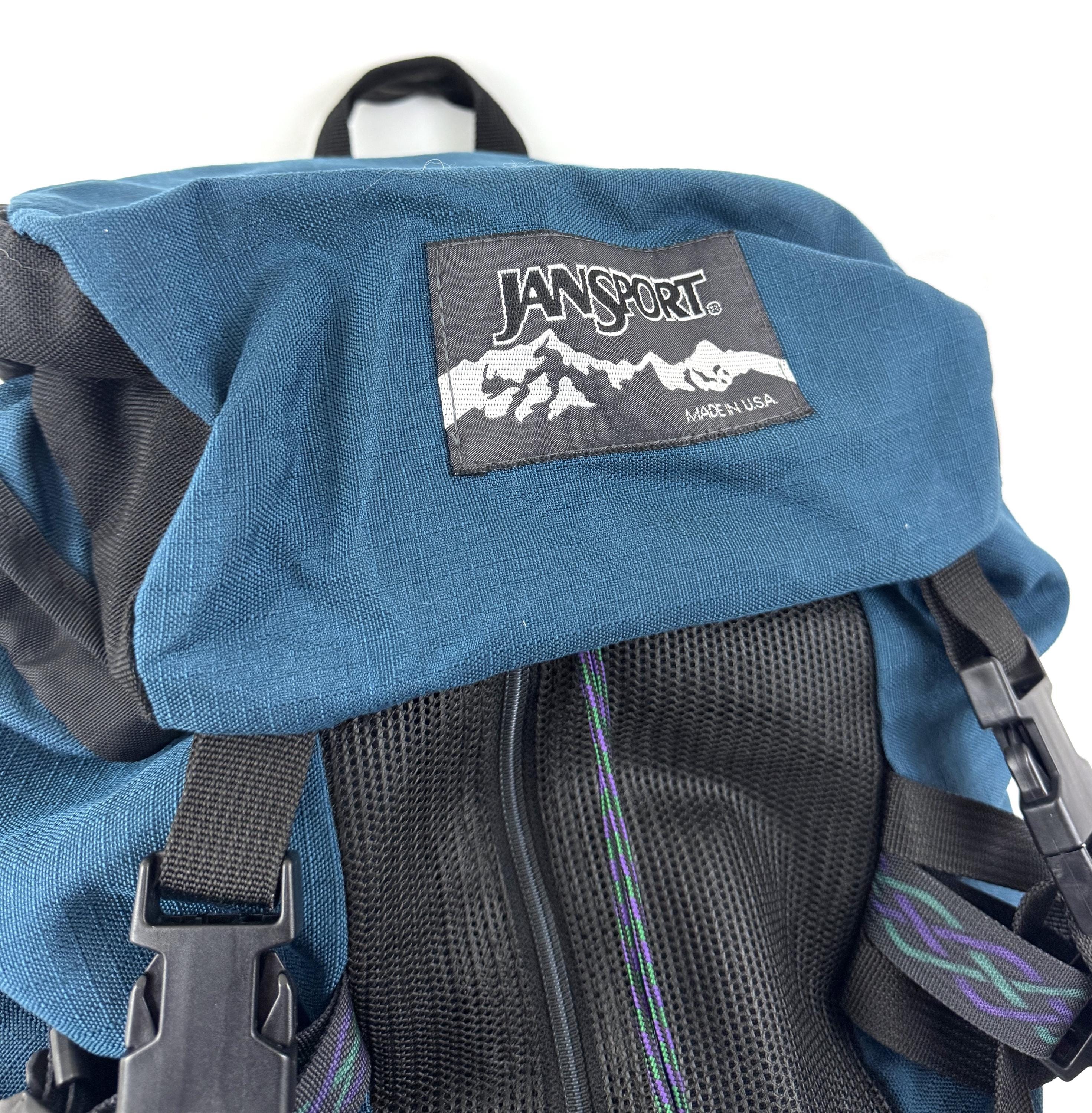 Vintage 1990s 90s Jansport Hiking Day Pack Cinch Backpack - Etsy