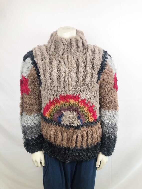 Lovely Vintage Rainbow Rare Norma Canada Boho 1980