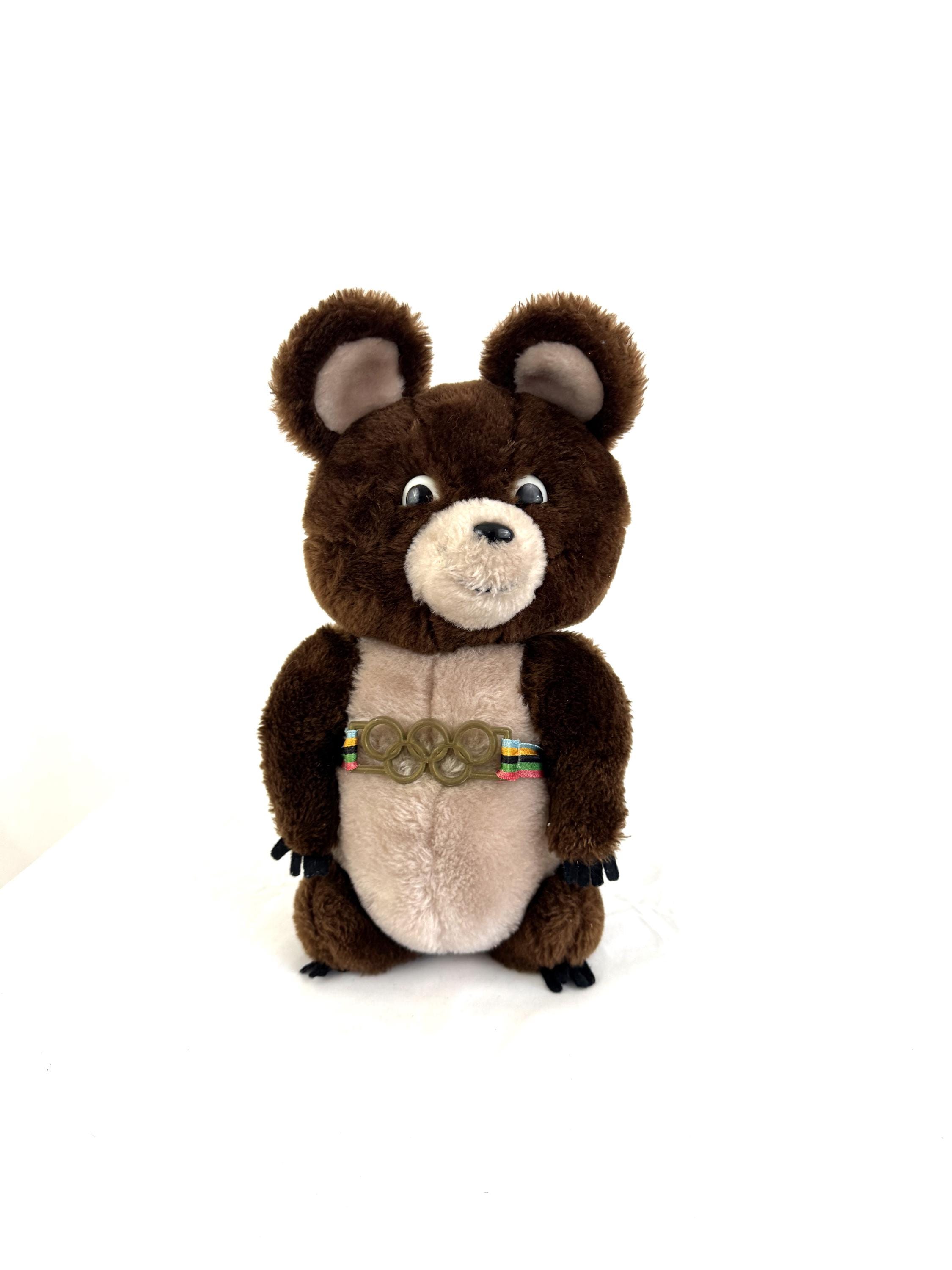 Vintage Misha 1980s 80s Olympic Mascot Bear R. Dakin & Company 13