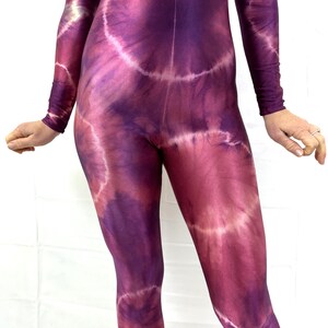Amazing Vintage 80s 1980s Shiny RARE Tie Dye Danskin Onesie Unitard ...