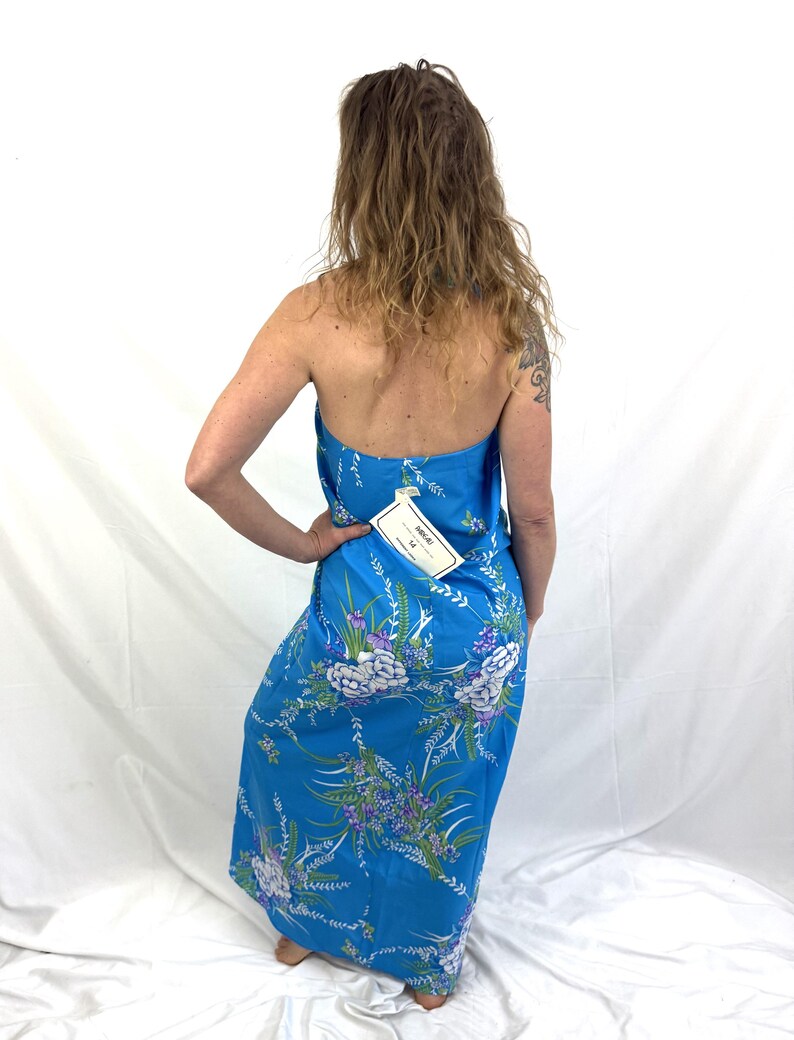 Vintage Hawaiian Wrap Dress Luau Beach Tiki Party Cover up - Hilo ...