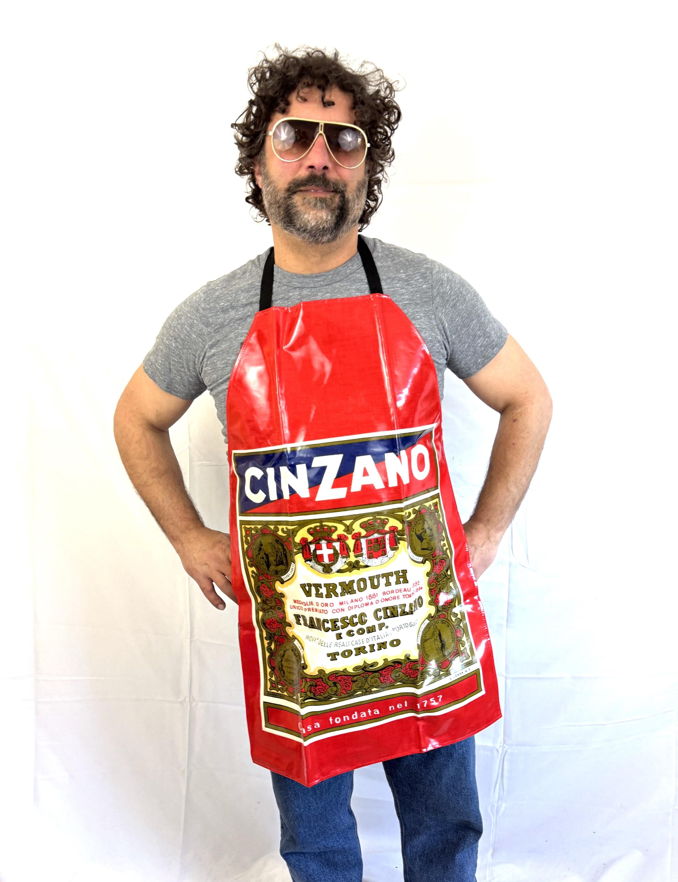 Vintage 1980s 80s 1984 Cinzano Vermouth Apron - Etsy