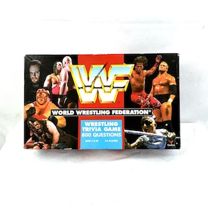 Vintage 90er Jahre 1998 Cardinal WWF Wrestling Trivia Kartenspiel - Stone Cold
