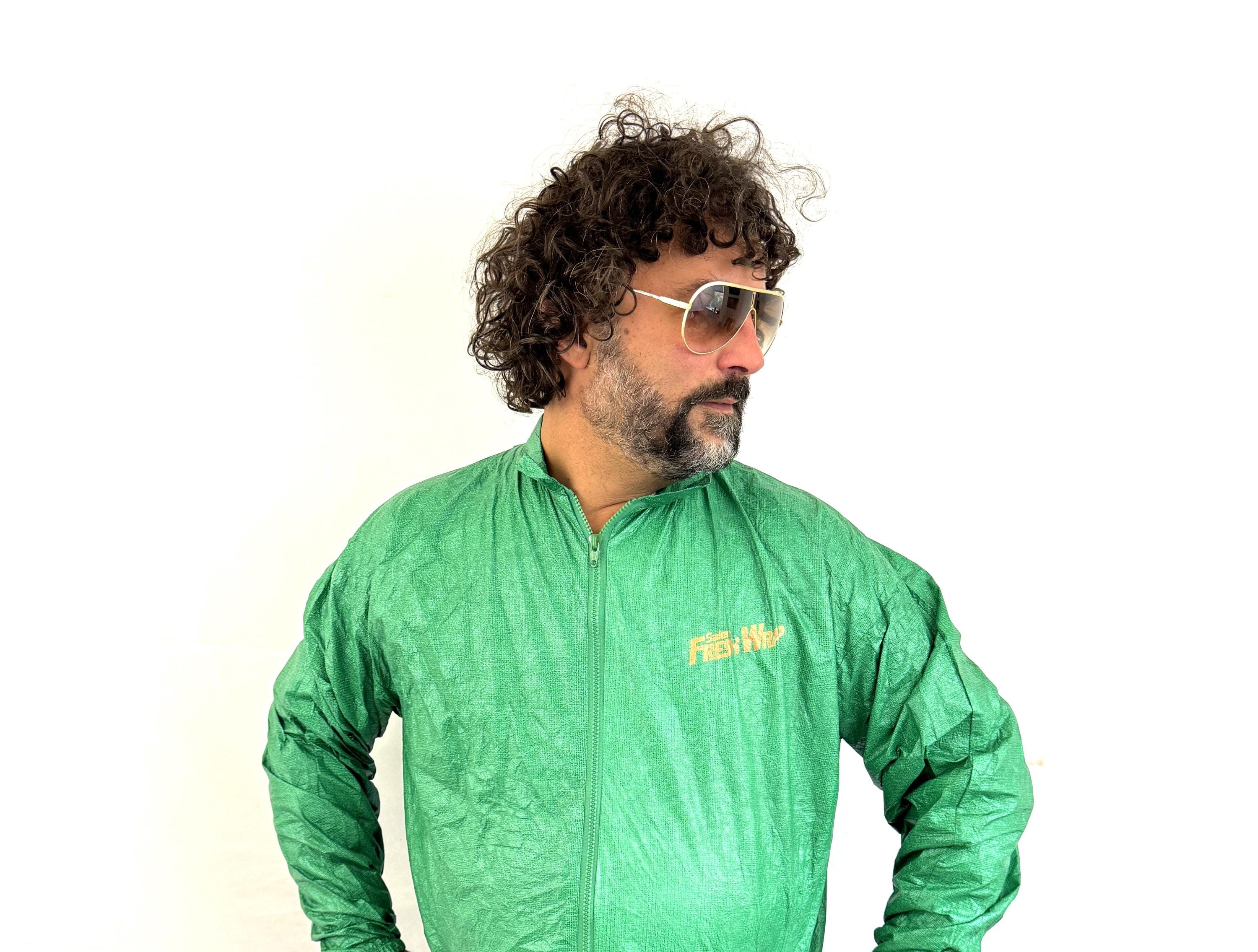 90’s Fireman jac Half Coat Green Vintage 90s HEARTLAND Fireman Coat Jacket Striped size XL | eBay