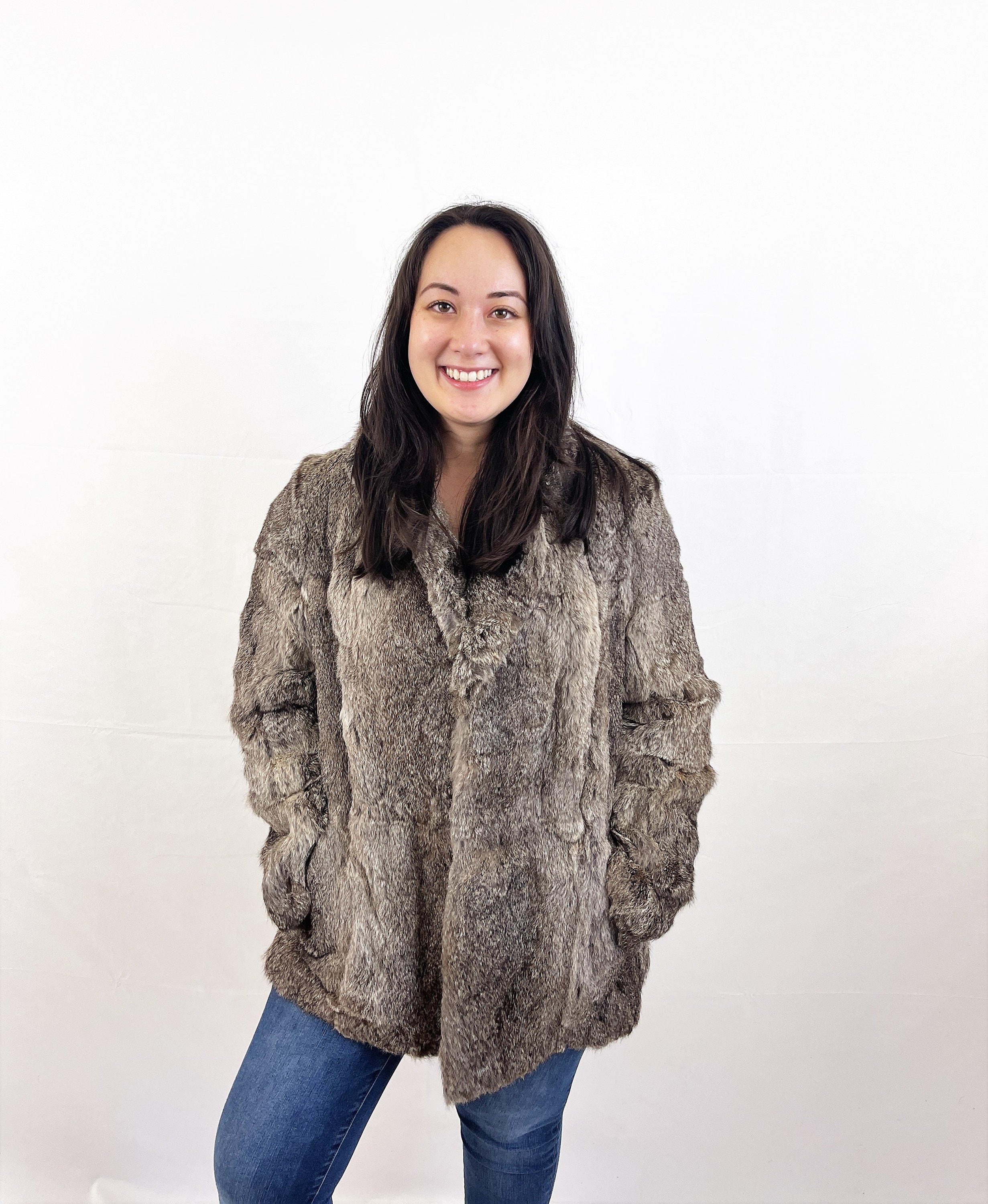 Echt Pelz Fur Jacket - Etsy