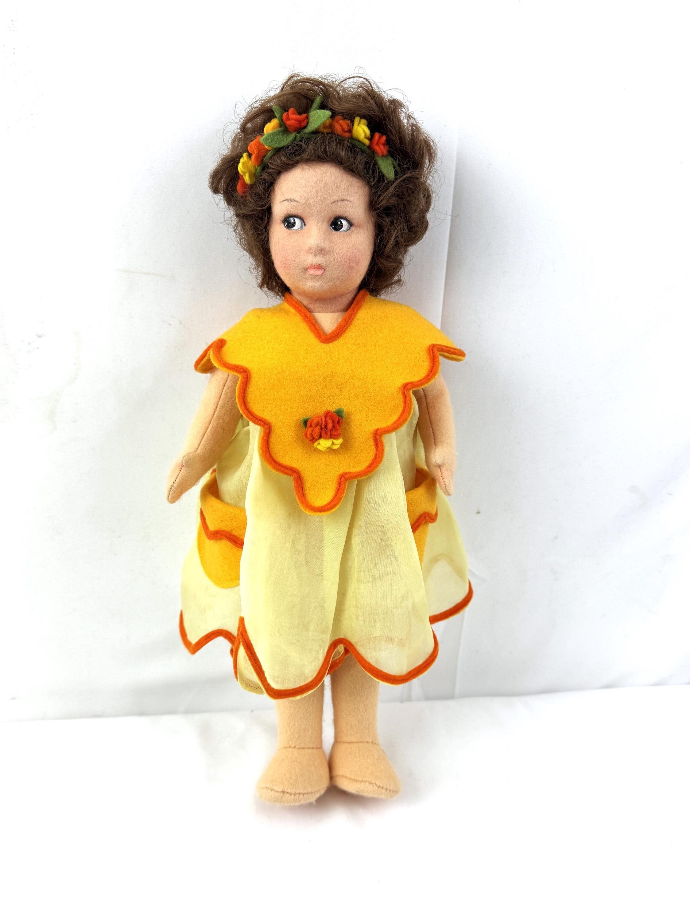 ヴィンテージ LENCI アリス フェルト コレクタブル 13 インチ イタリア